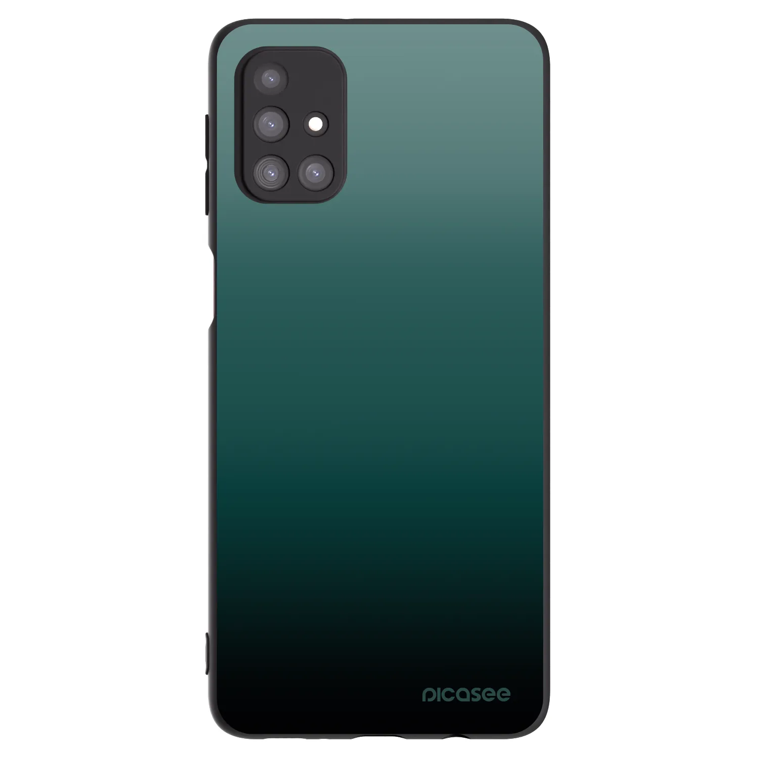 Picasee husă neagră din silicon pentru Samsung Galaxy M31s - Verdant Fade