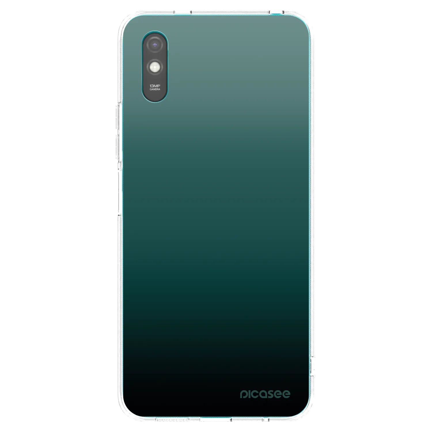 Picasee husă transparentă din silicon pentru Xiaomi Redmi 9A - Verdant Fade