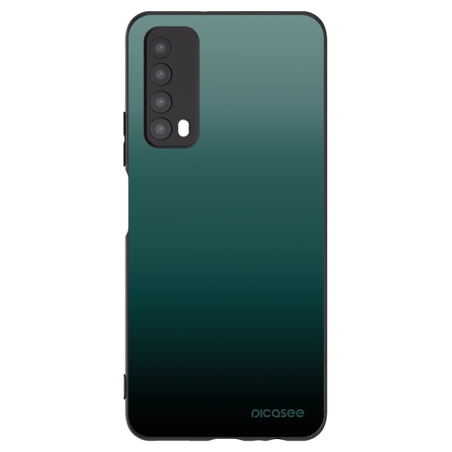 Picasee husă neagră din silicon pentru Huawei P Smart 2021 - Verdant Fade