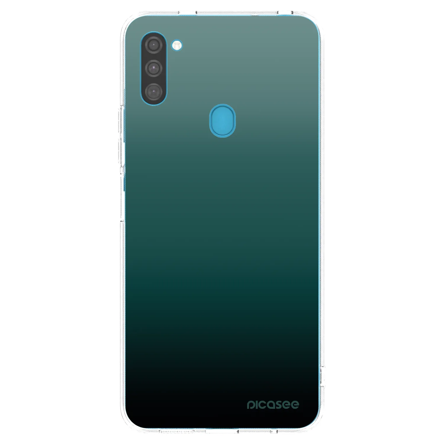 Picasee husă transparentă din silicon pentru Samsung Galaxy M11 - Verdant Fade