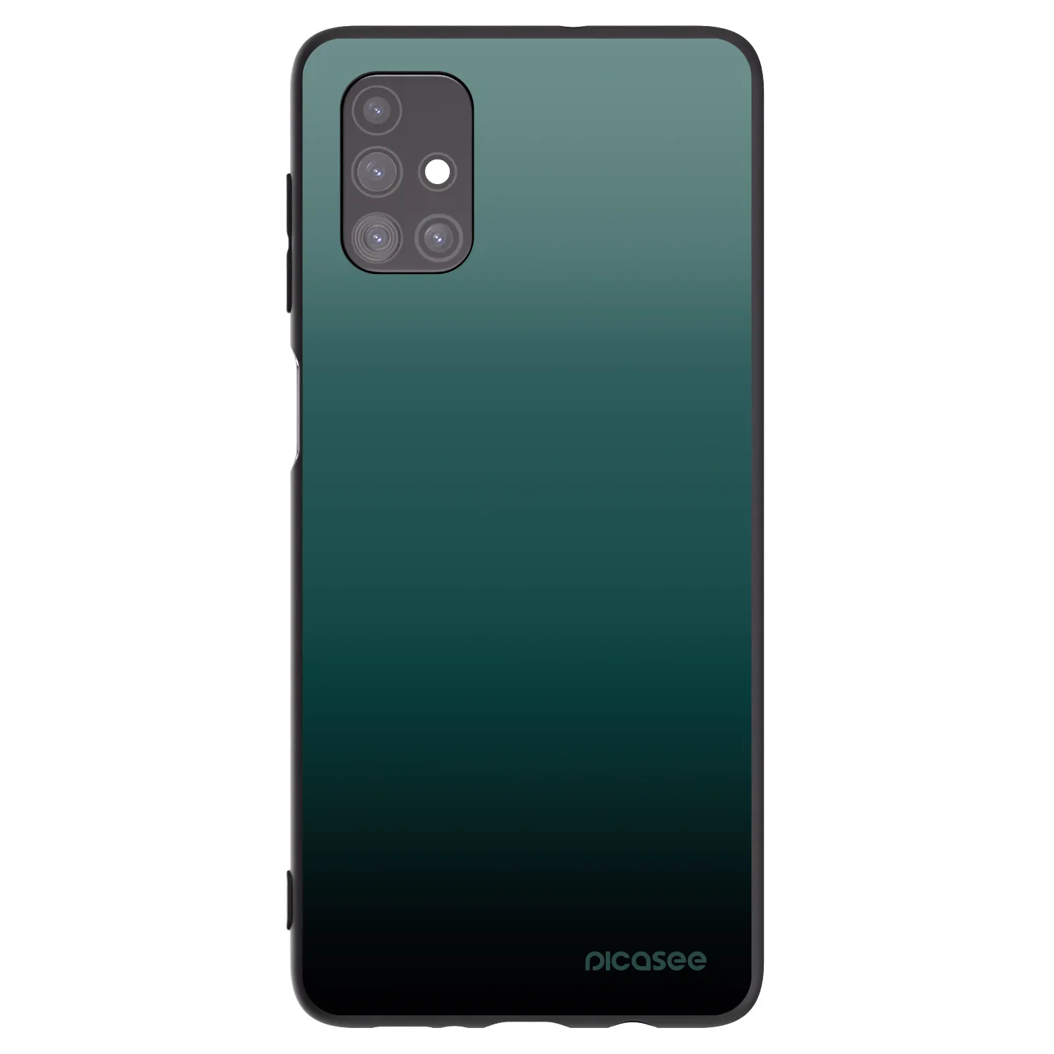 Picasee husă neagră din silicon pentru Samsung Galaxy M51 M515F - Verdant Fade