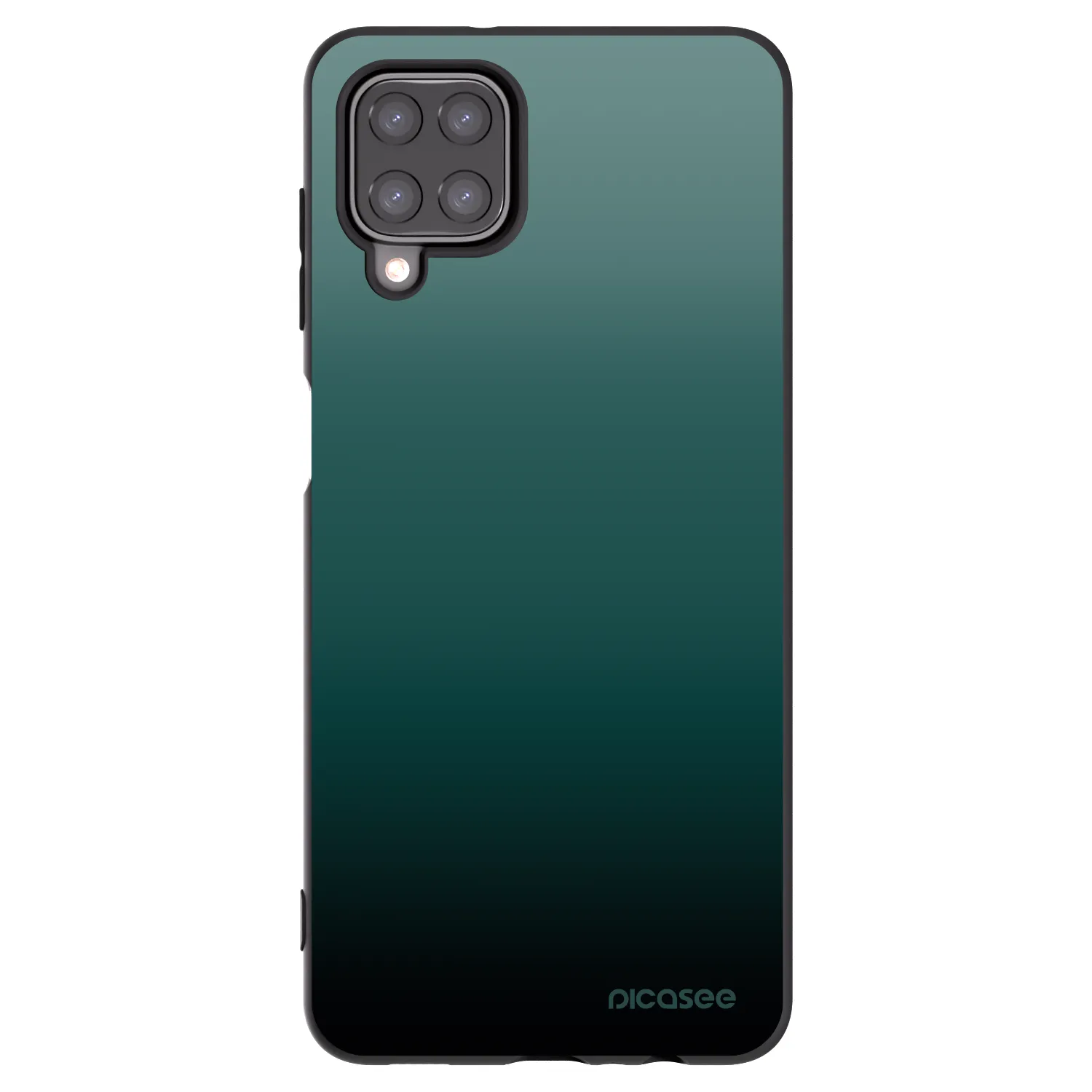 Picasee husă neagră din silicon pentru Samsung Galaxy A12 A125F - Verdant Fade