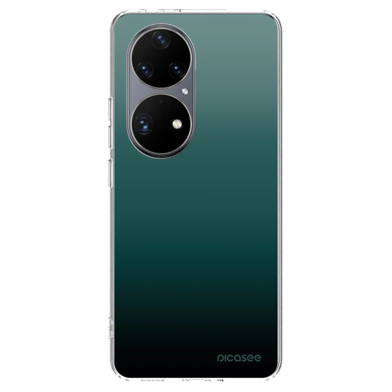 Picasee husă transparentă din silicon pentru Huawei P50 - Verdant Fade