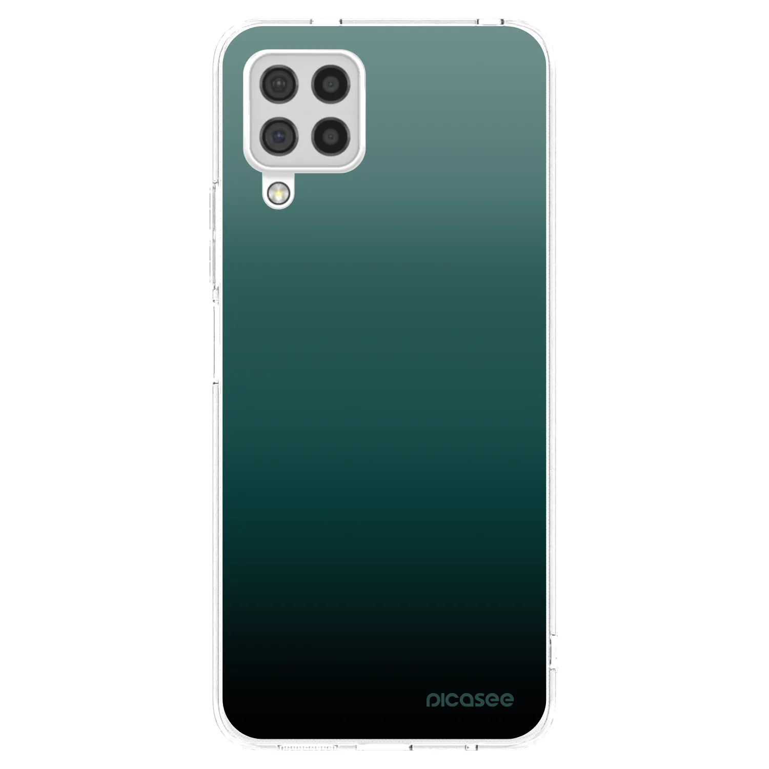 Picasee husă transparentă din silicon pentru Samsung Galaxy A22 A225F 4G - Verdant Fade