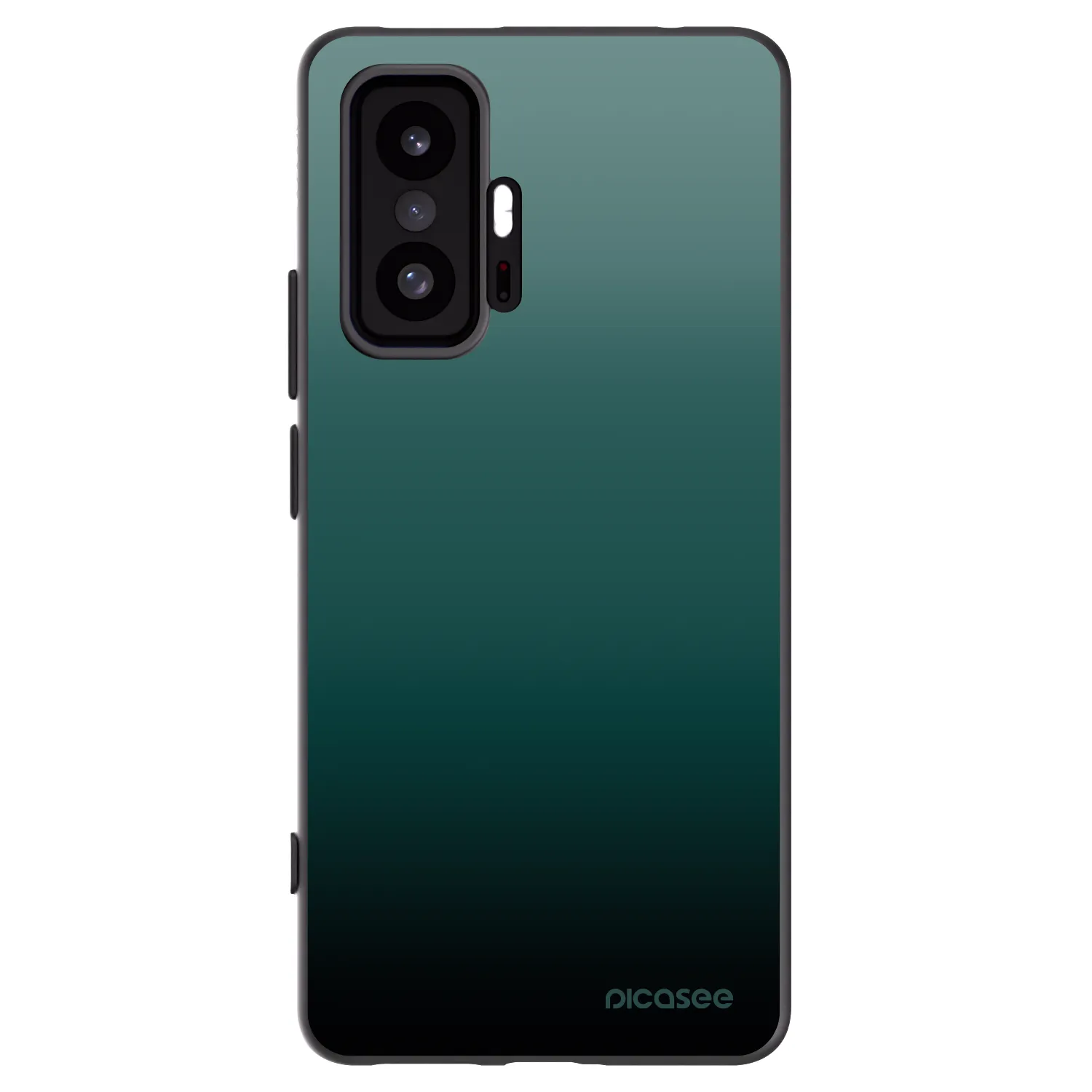 Picasee husă neagră din silicon pentru Xiaomi 11T Pro - Verdant Fade