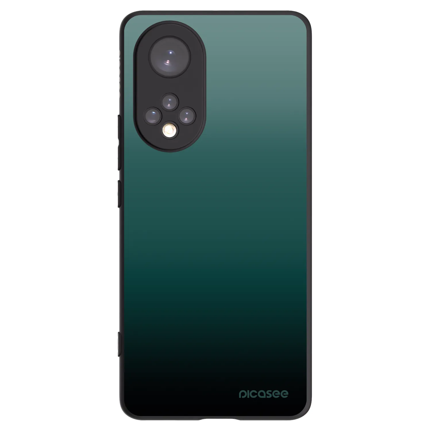 Picasee husă neagră din silicon pentru Honor 50 5G - Verdant Fade