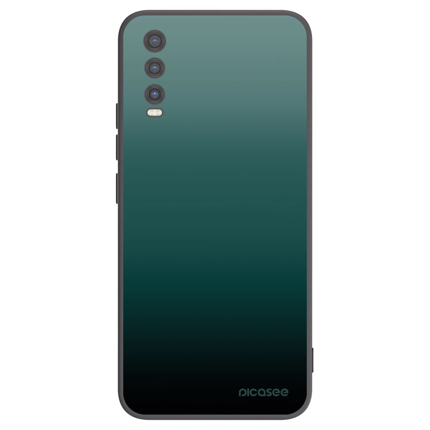 Picasee husă neagră din silicon pentru Vivo Y20s - Verdant Fade