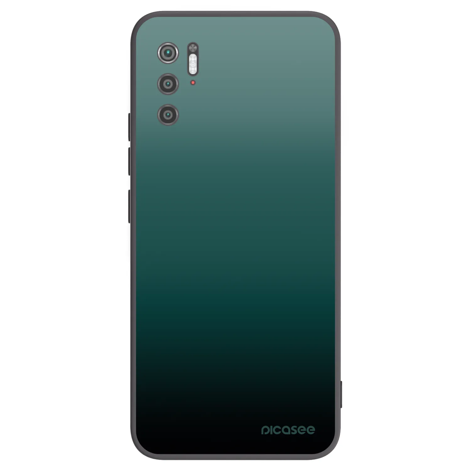 Picasee husă neagră din silicon pentru Xiaomi Poco M3 Pro 5G - Verdant Fade