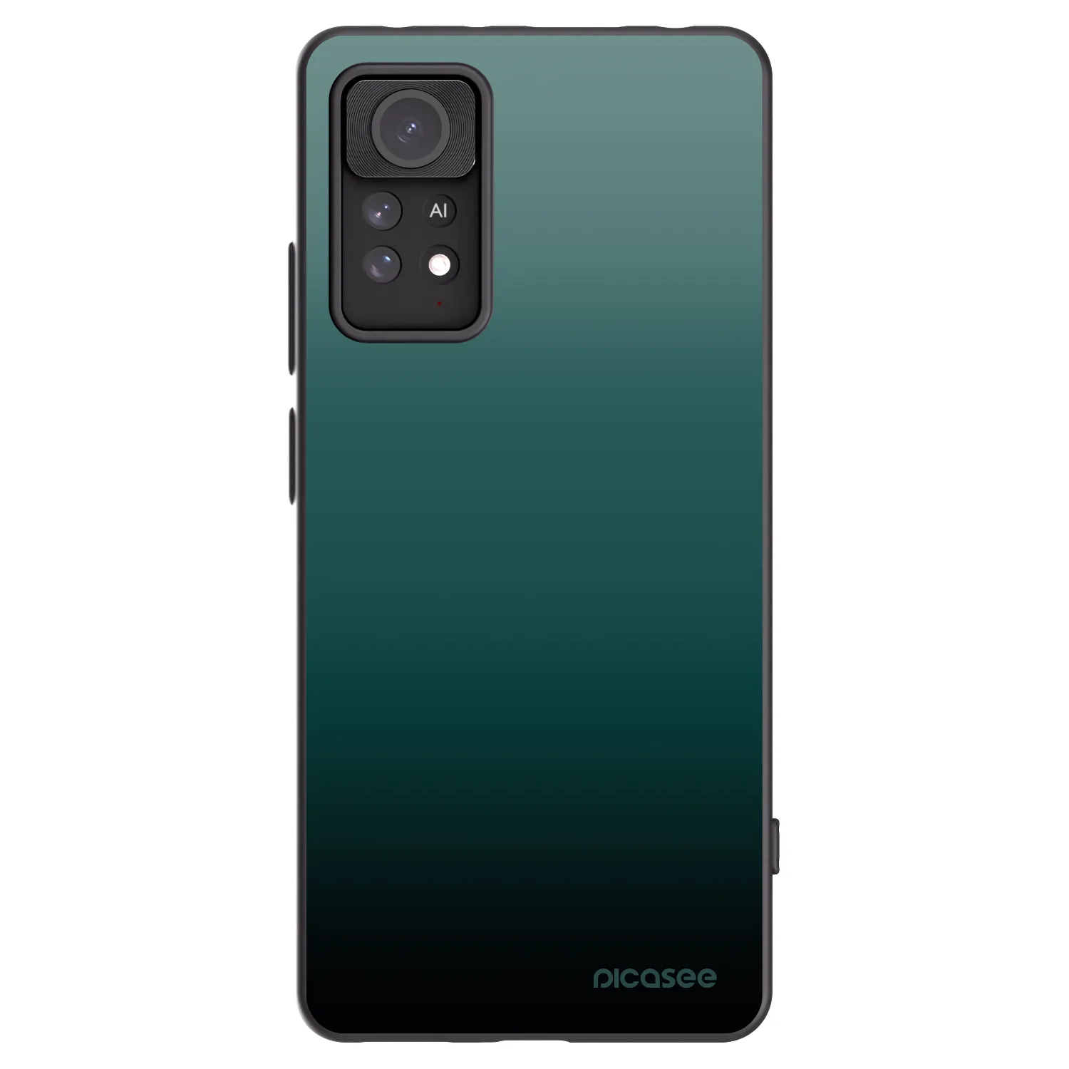 Picasee husă neagră din silicon pentru Xiaomi Redmi Note 11 Pro - Verdant Fade