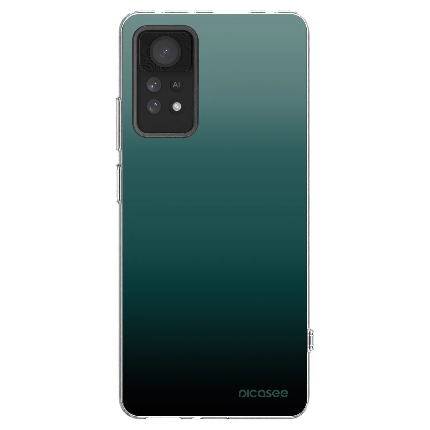 Picasee husă transparentă din silicon pentru Xiaomi Redmi Note 11 Pro - Verdant Fade