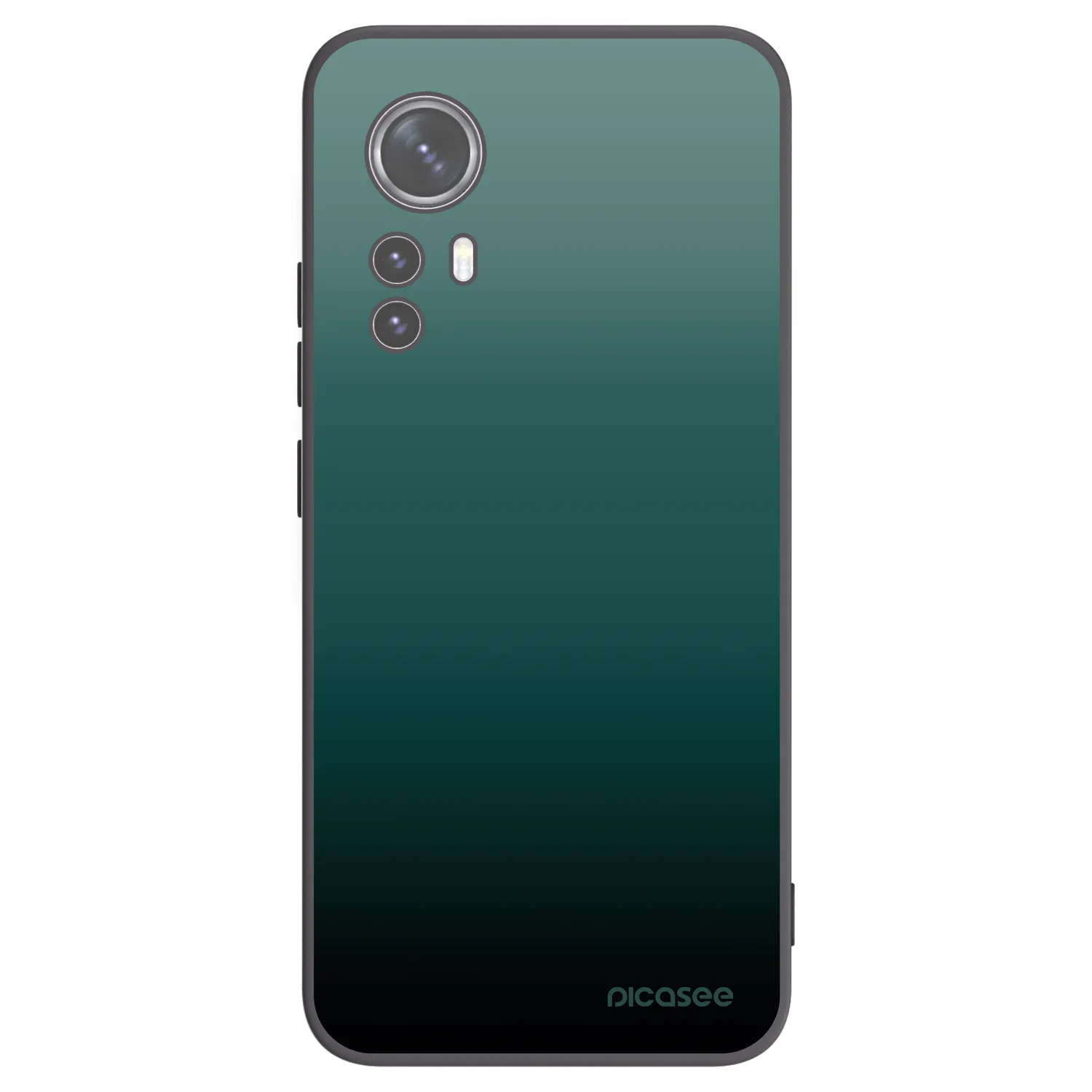 Picasee husă neagră din silicon pentru Xiaomi 12 - Verdant Fade