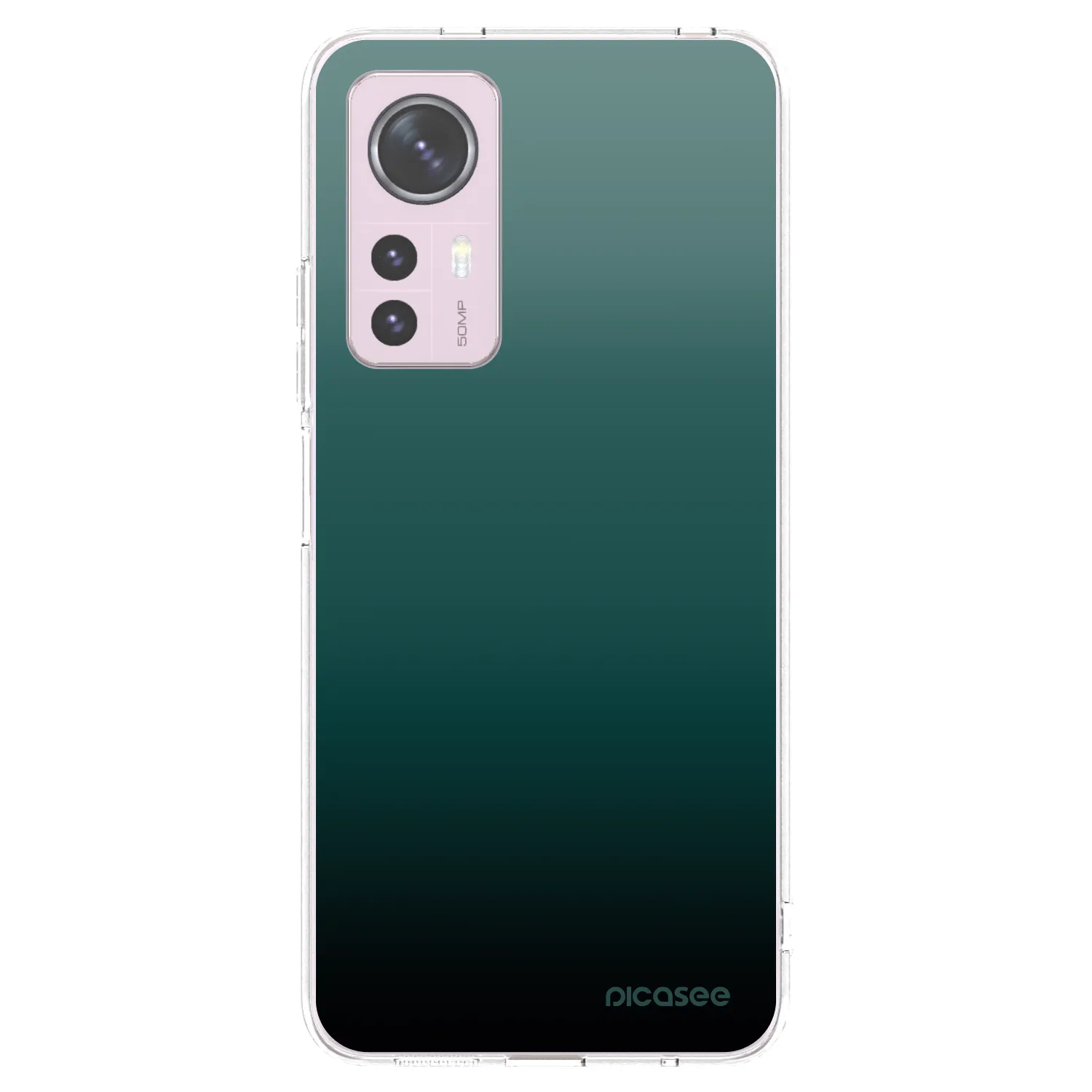Picasee husă transparentă din silicon pentru Xiaomi 12 - Verdant Fade