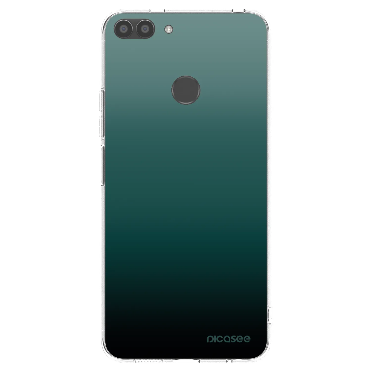 Picasee husă transparentă din silicon pentru Huawei P Smart - Verdant Fade