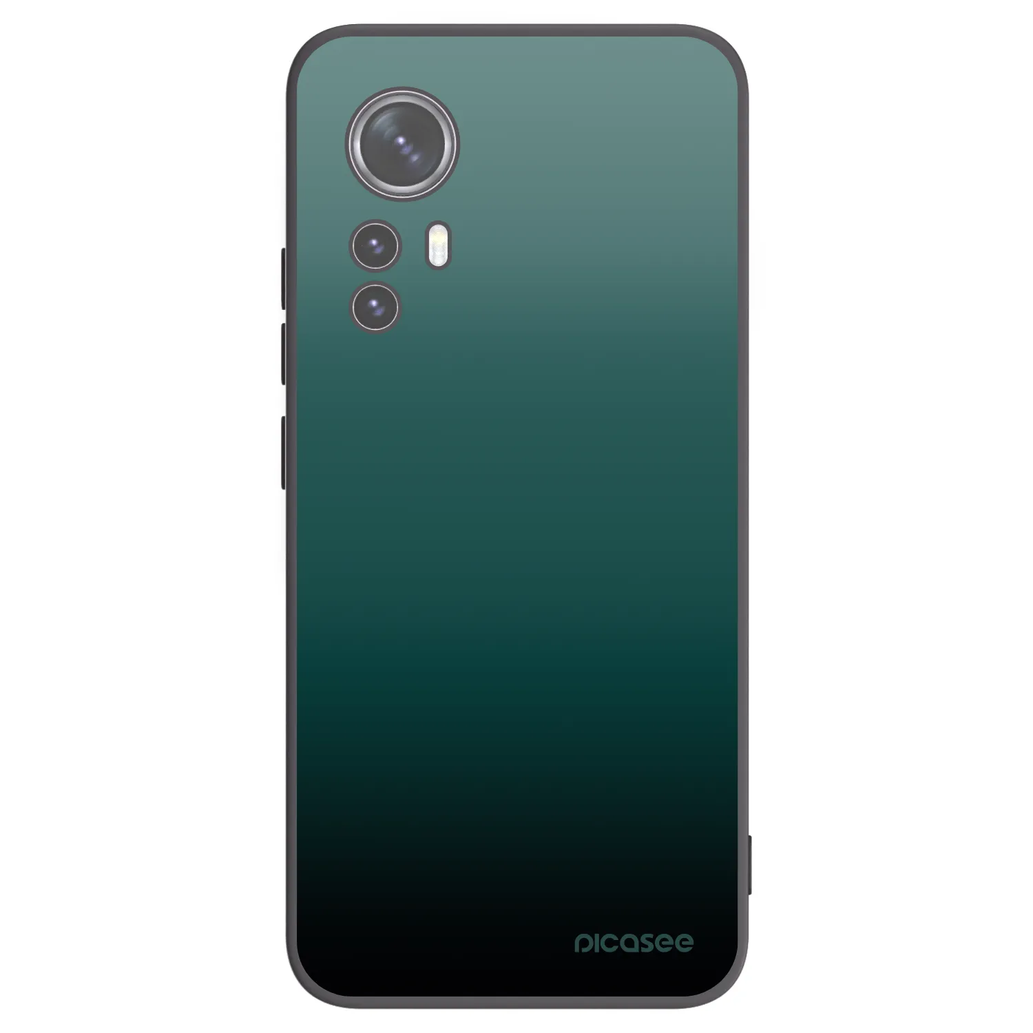 Picasee husă neagră din silicon pentru Xiaomi 12X - Verdant Fade