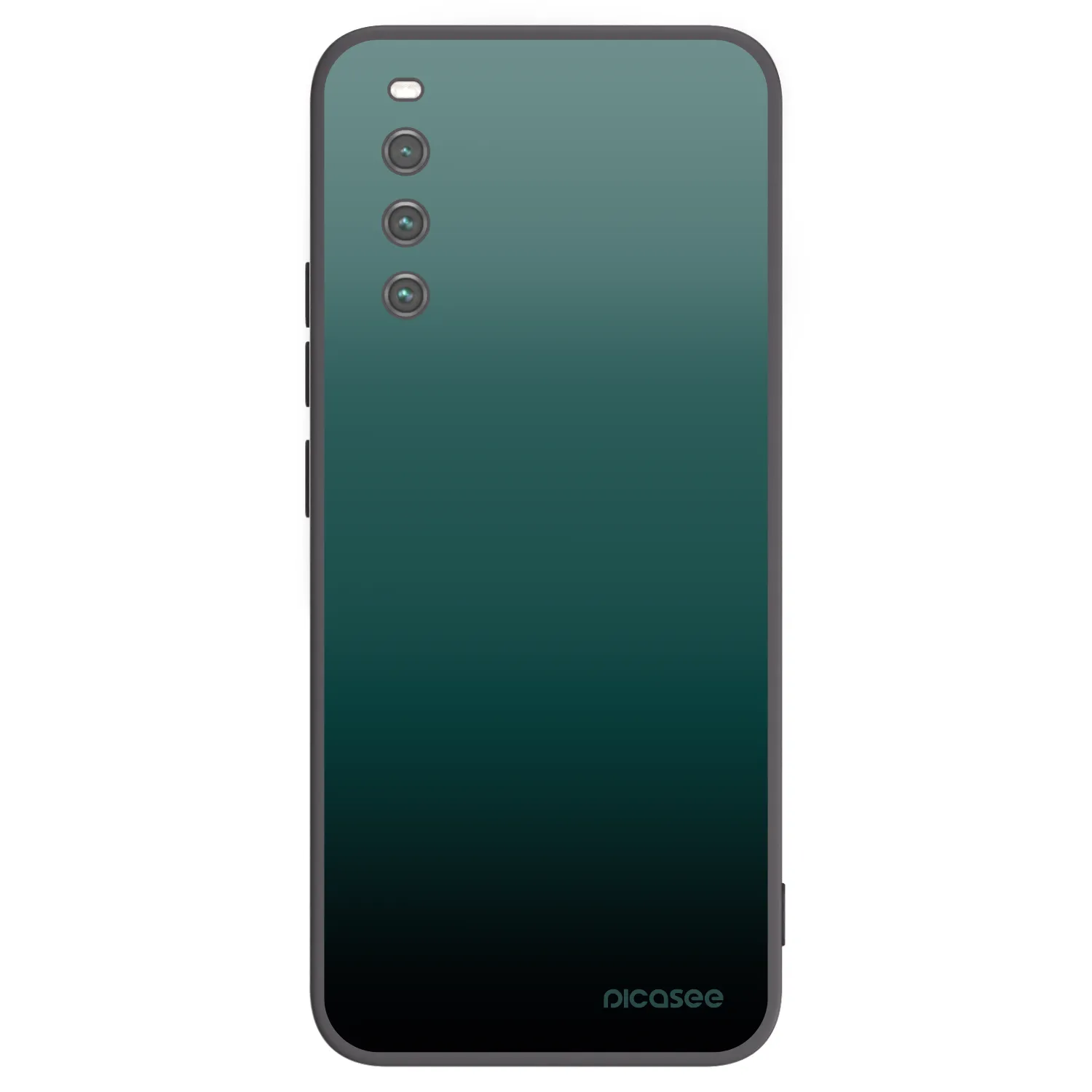 Picasee husă neagră din silicon pentru Sony Xperia 10 IV 5G - Verdant Fade