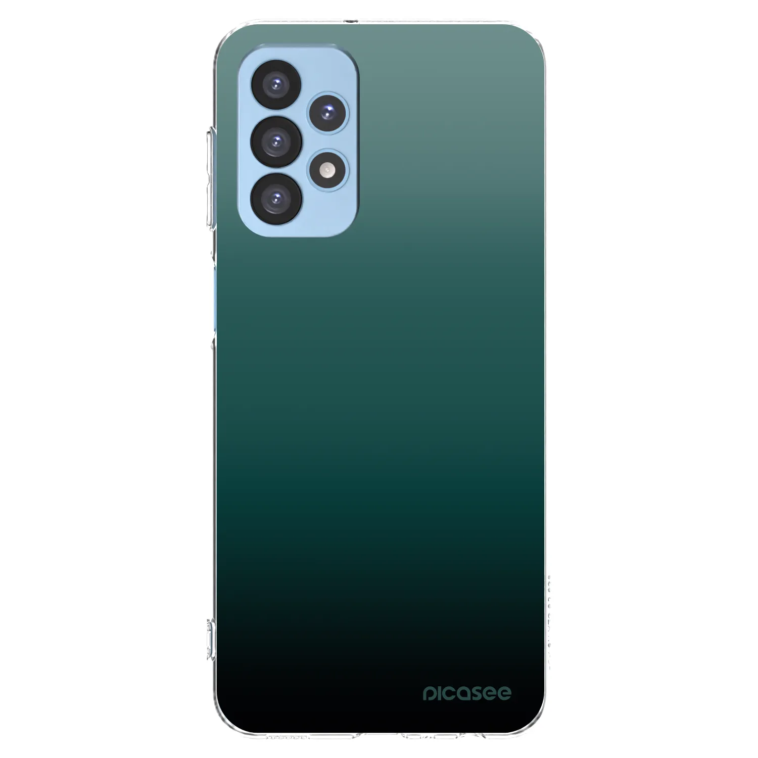 Picasee husă transparentă din silicon pentru Samsung Galaxy A23 A235F 4G - Verdant Fade
