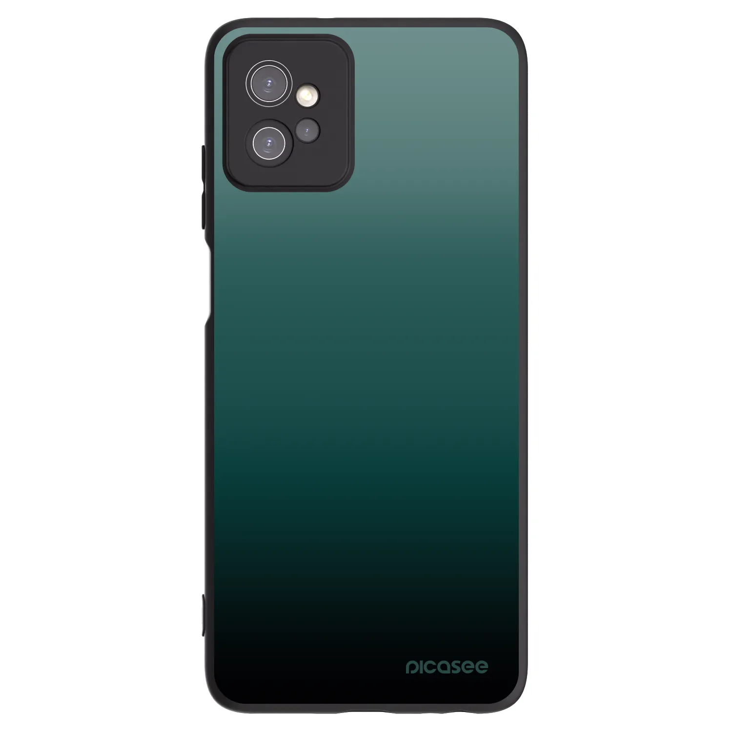Picasee husă neagră din silicon pentru Motorola Moto G32 - Verdant Fade