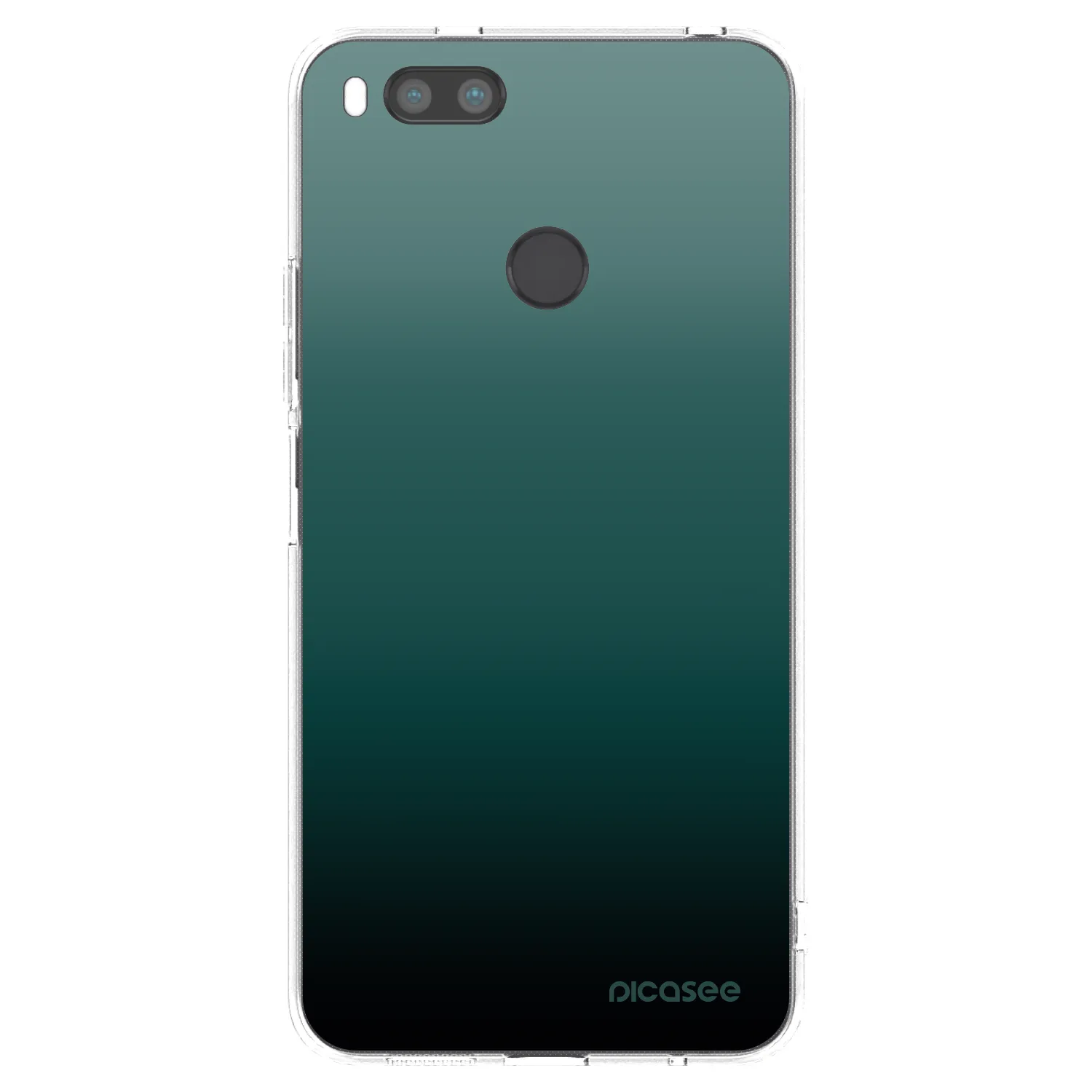 Picasee husă transparentă din silicon pentru Xiaomi Redmi A1 - Verdant Fade