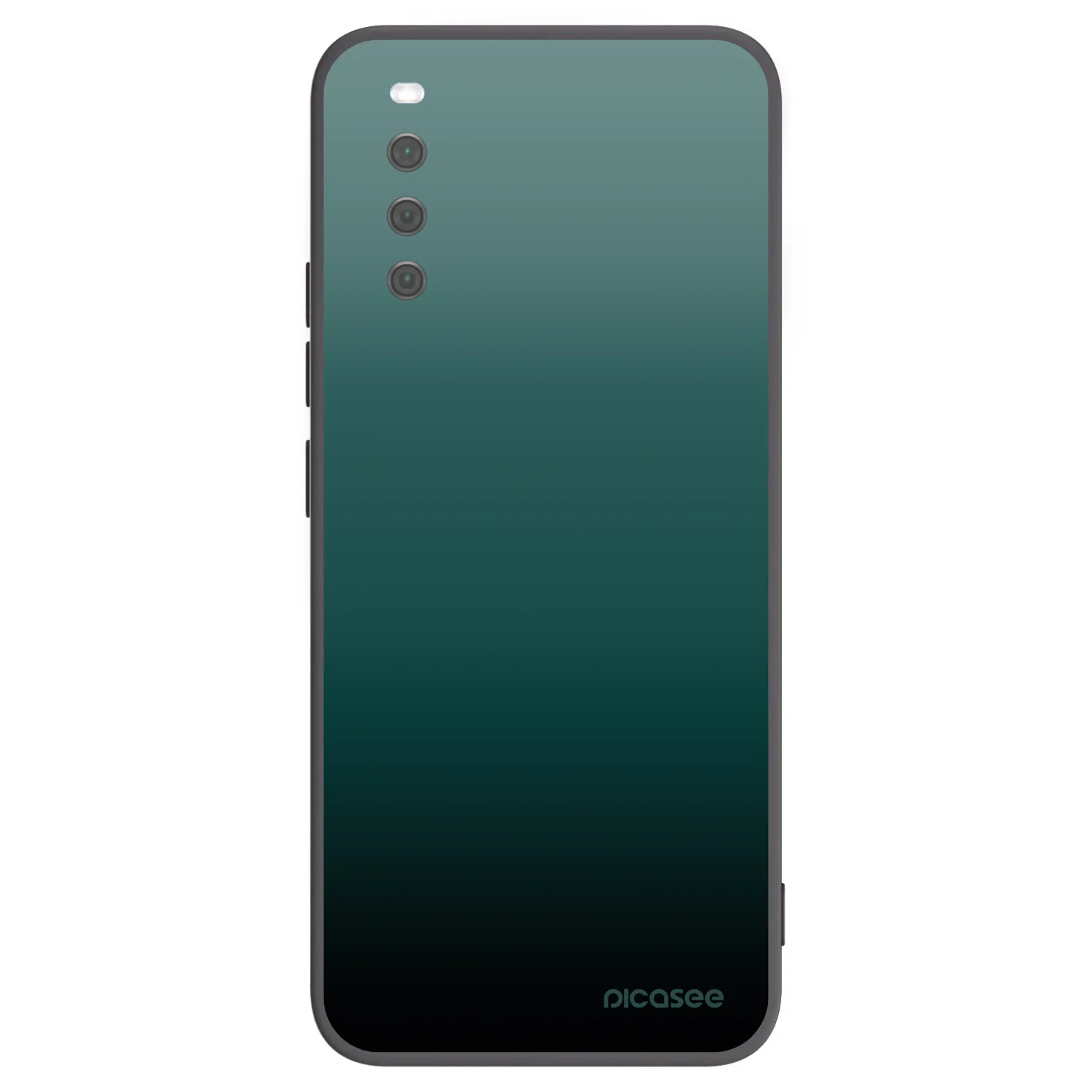 Picasee husă neagră din silicon pentru Sony Xperia 10 III - Verdant Fade