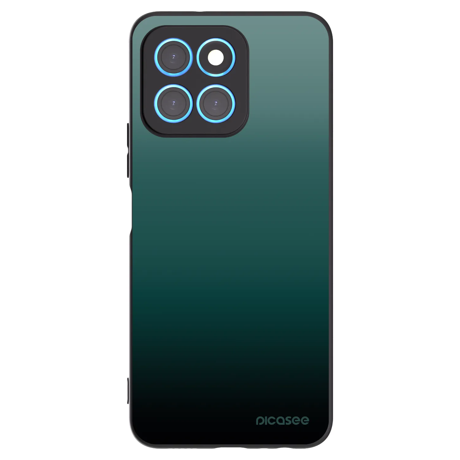 Picasee husă neagră din silicon pentru Honor X8 5G - Verdant Fade