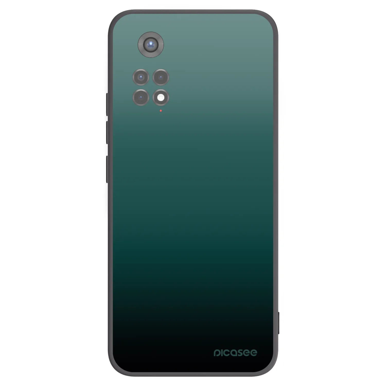 Picasee husă neagră din silicon pentru Xiaomi Redmi Note 11S 5G - Verdant Fade