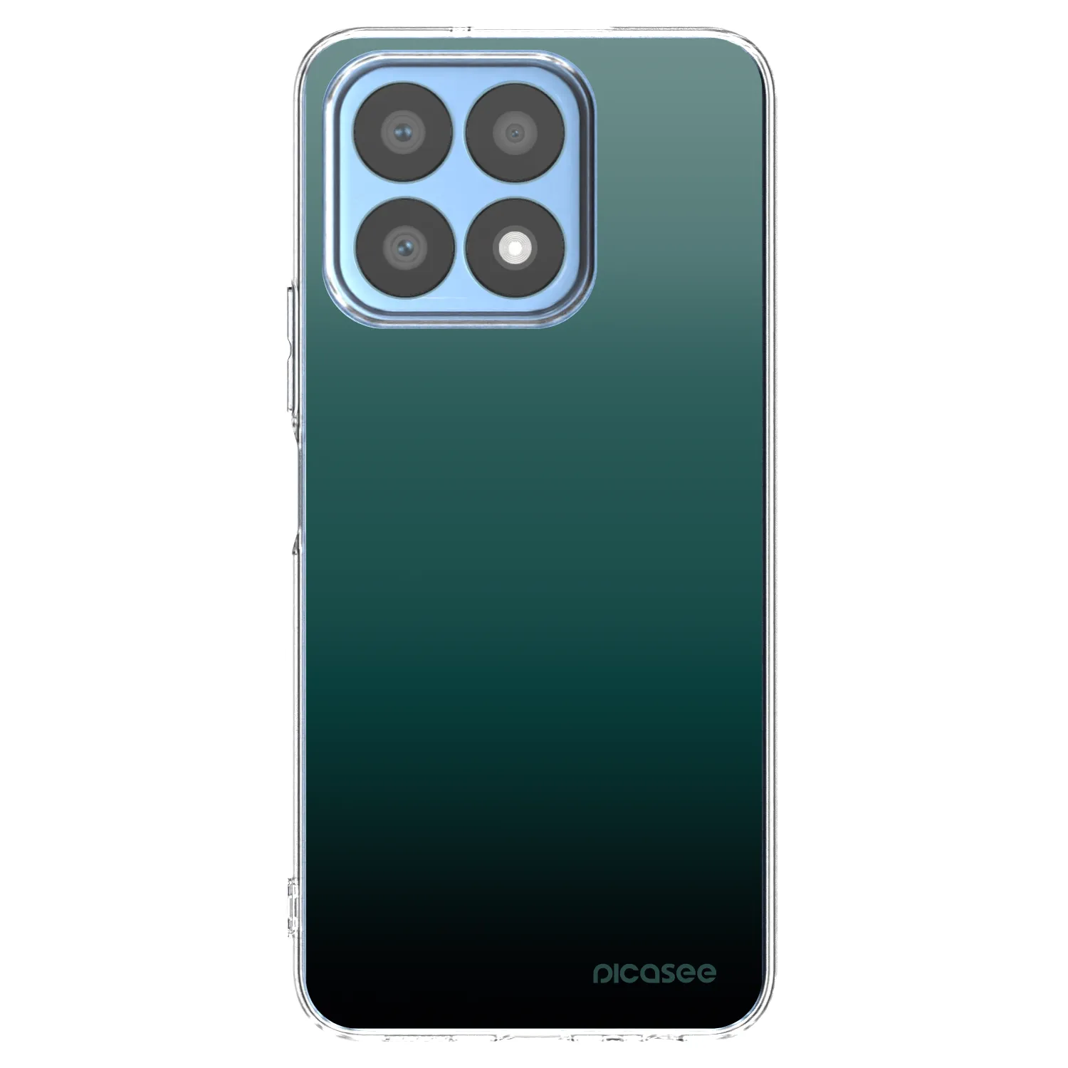 Picasee husă transparentă din silicon pentru Honor X8a - Verdant Fade