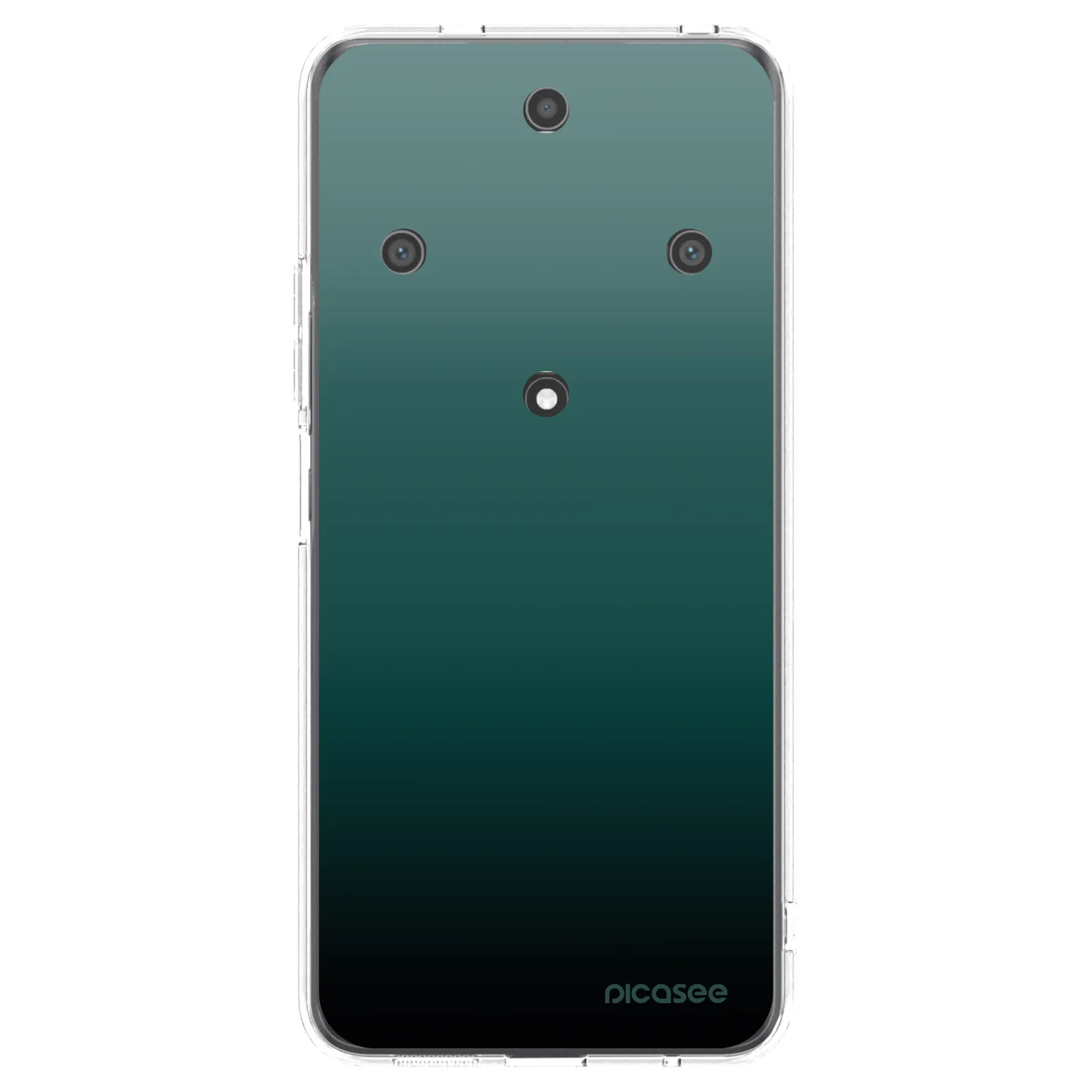 Picasee husă transparentă din silicon pentru Honor Magic5 Lite 5G - Verdant Fade