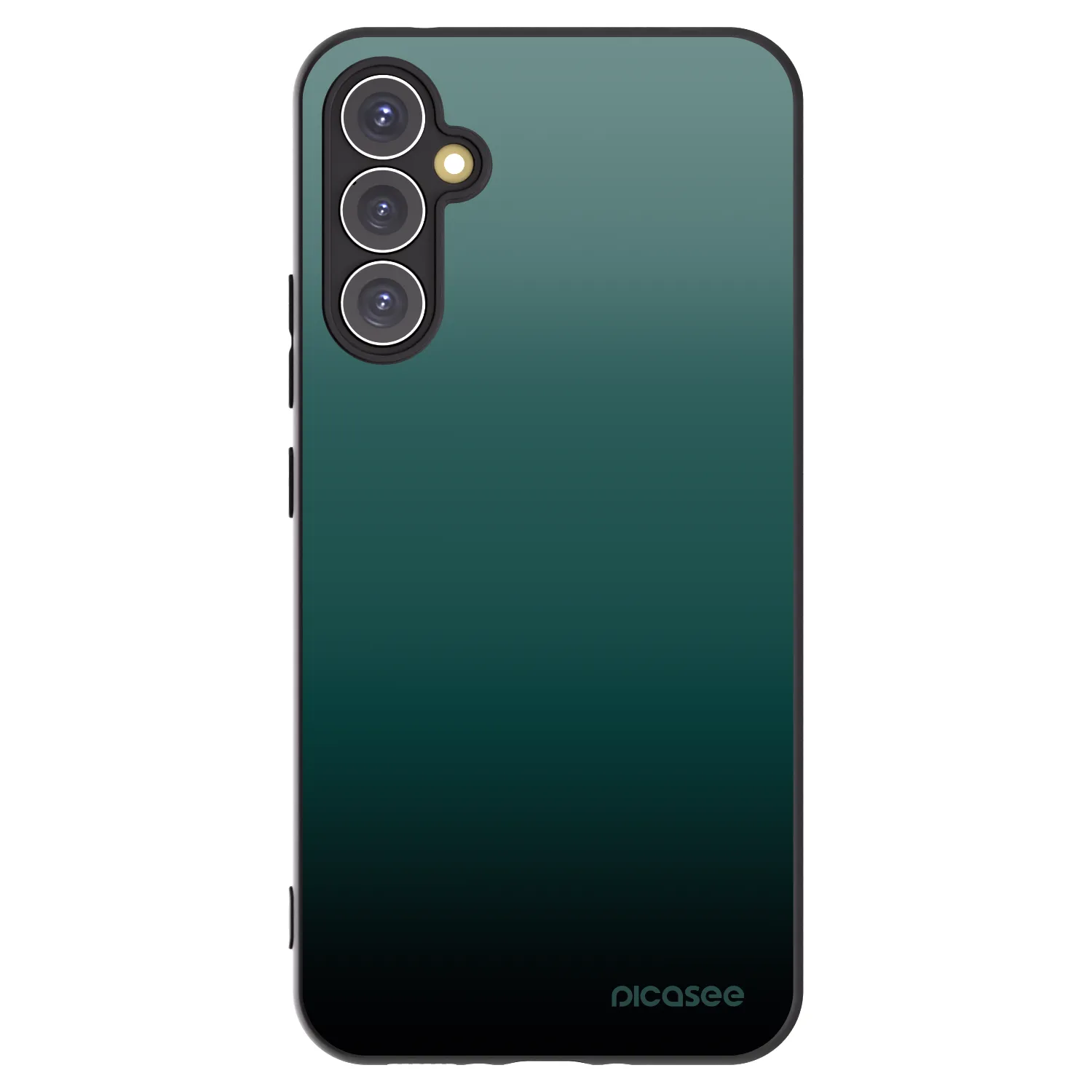 Picasee husă neagră din silicon pentru Samsung Galaxy A34 5G A346B - Verdant Fade
