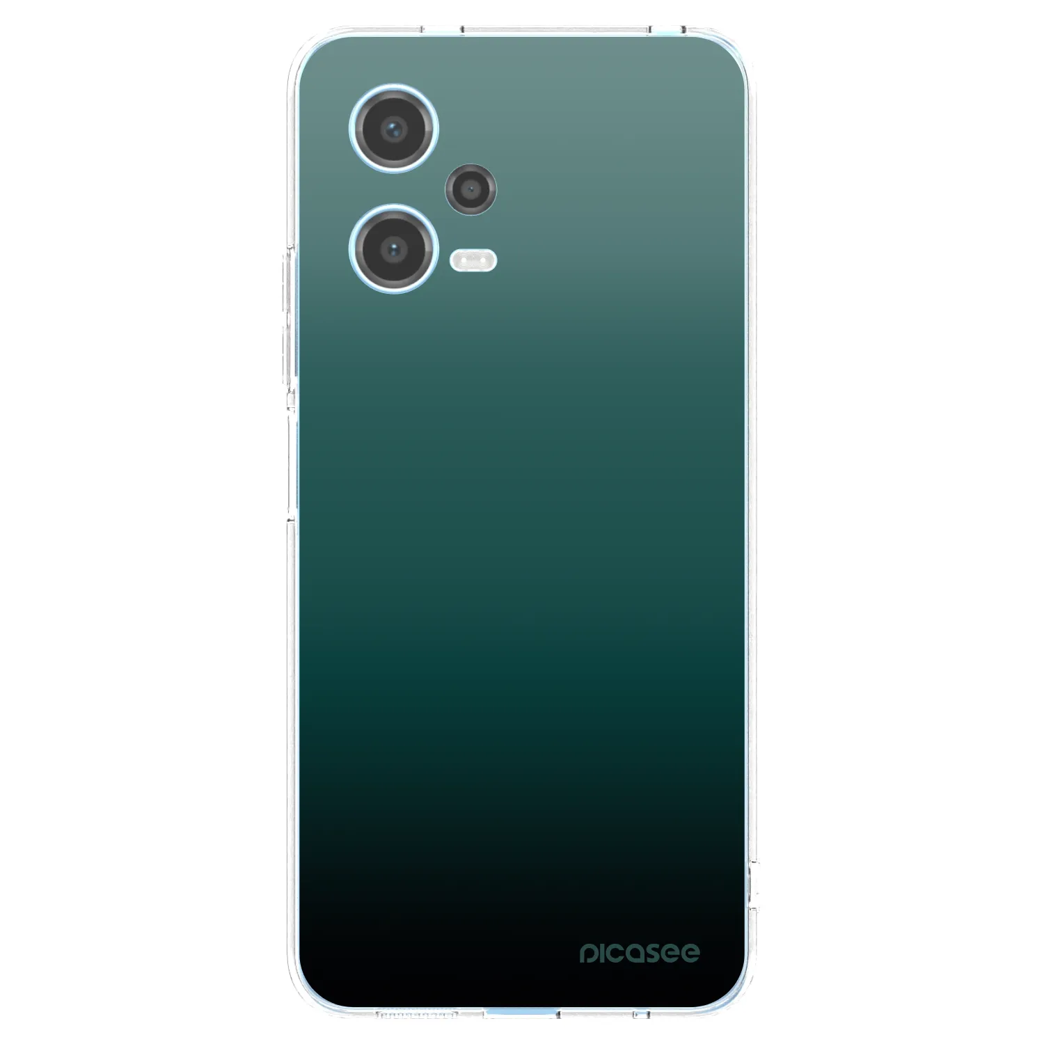 Picasee husă transparentă din silicon pentru Xiaomi Redmi Note 12 5G - Verdant Fade