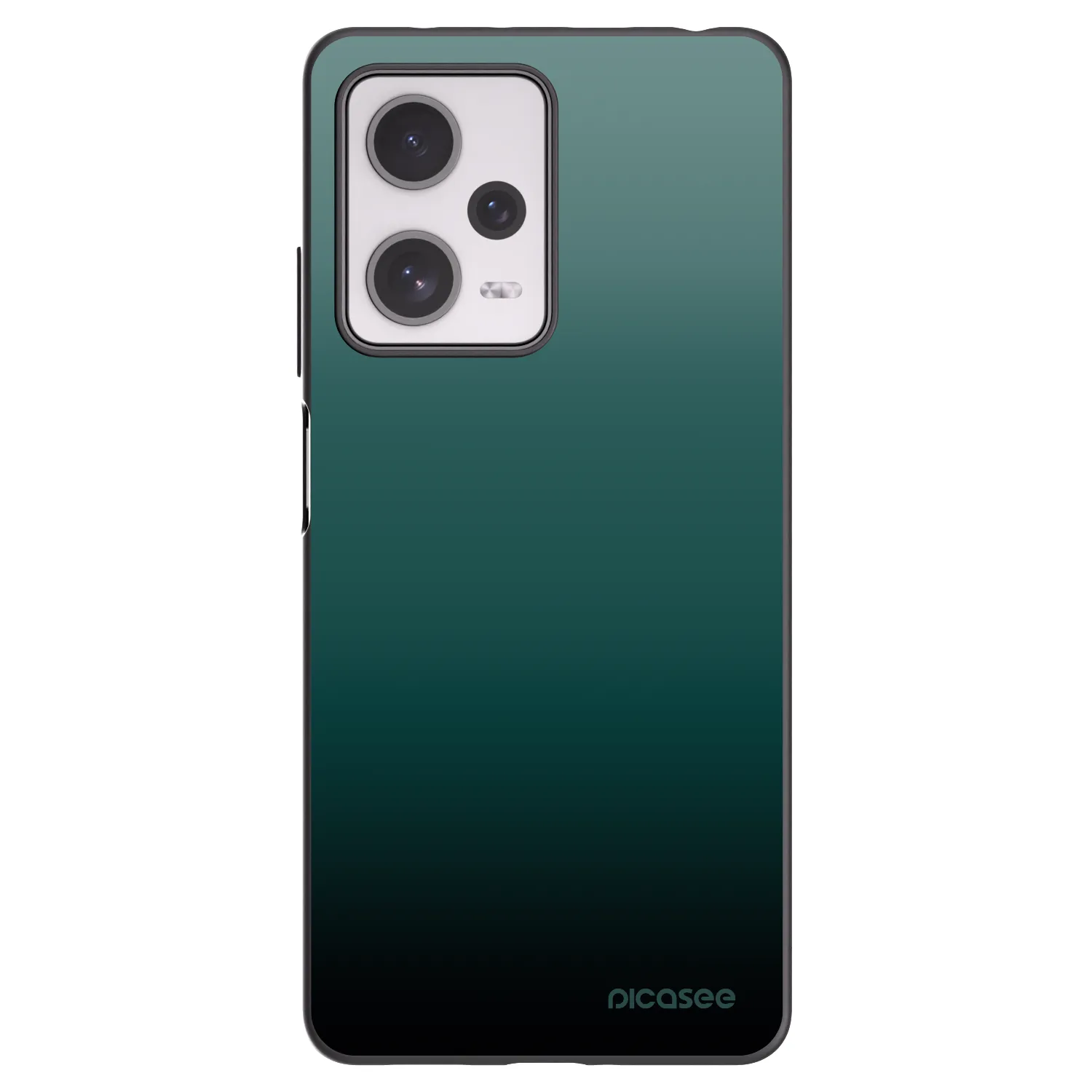 Picasee husă neagră din silicon pentru Xiaomi Redmi Note 12 Pro+ 5G - Verdant Fade