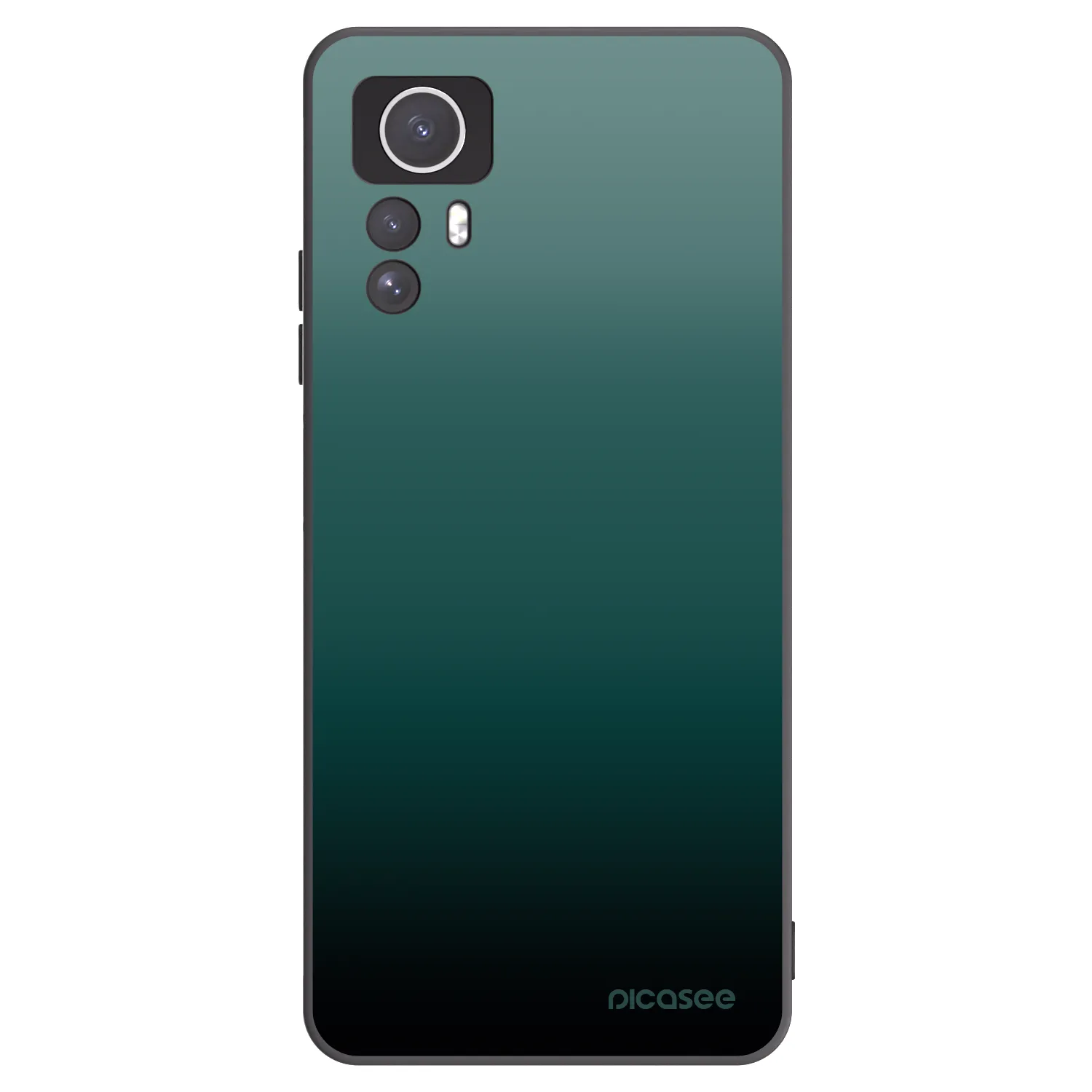 Picasee husă neagră din silicon pentru Xiaomi Redmi Note 12S - Verdant Fade