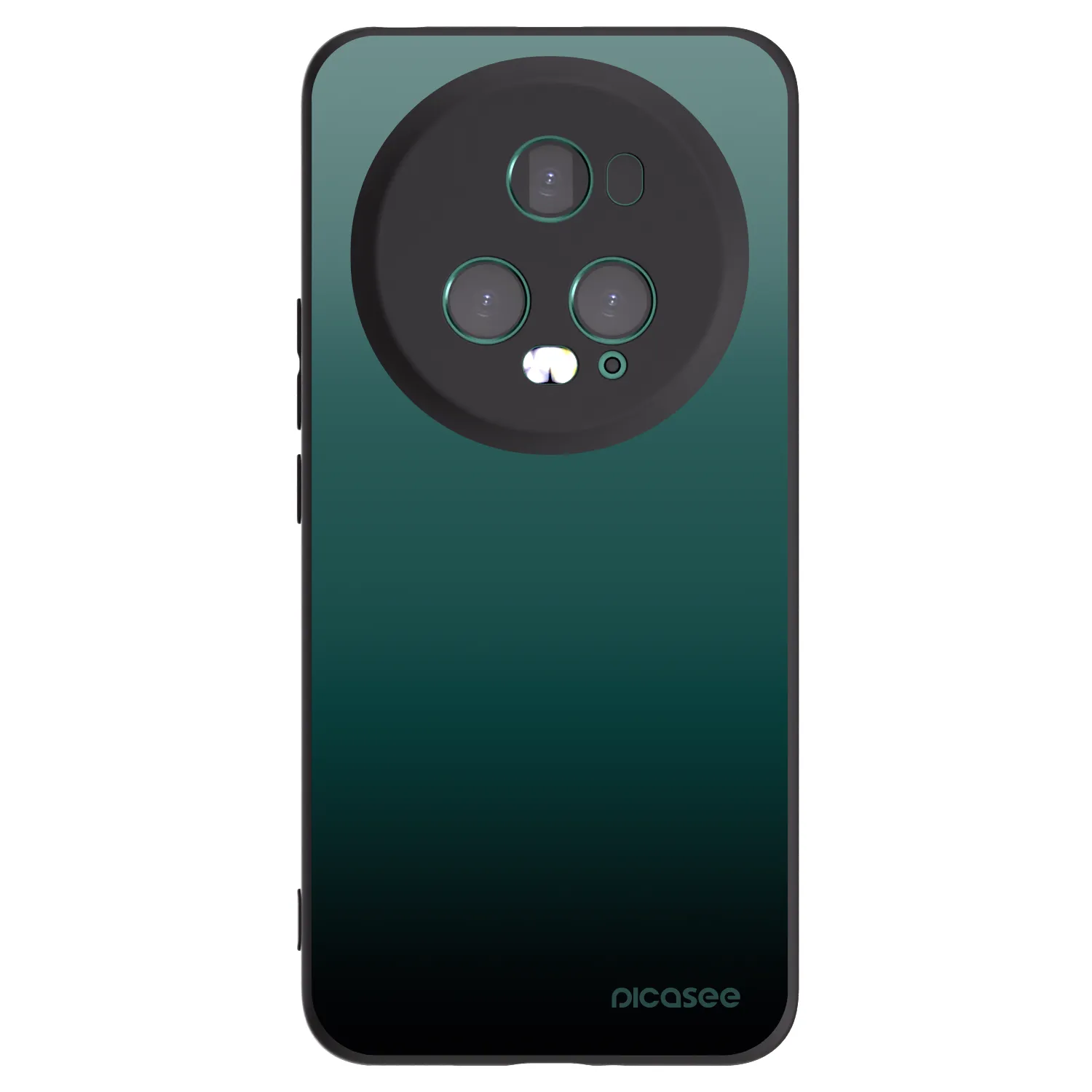 Picasee husă neagră din silicon pentru Honor Magic5 Pro - Verdant Fade