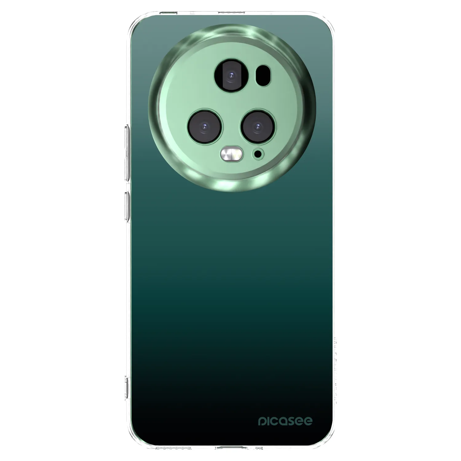 Picasee husă transparentă din silicon pentru Honor Magic5 Pro - Verdant Fade