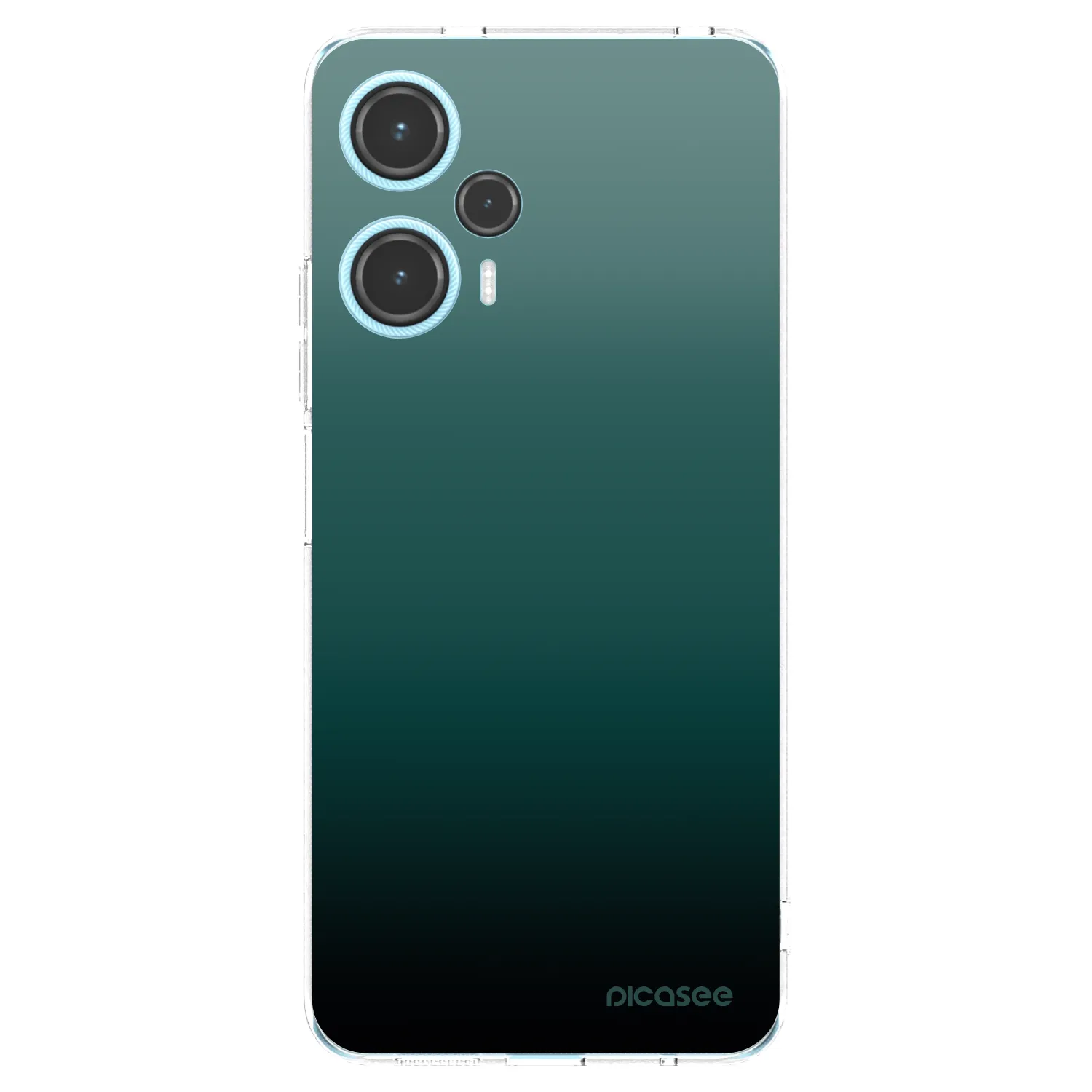Picasee husă transparentă din silicon pentru Xiaomi Poco F5 - Verdant Fade