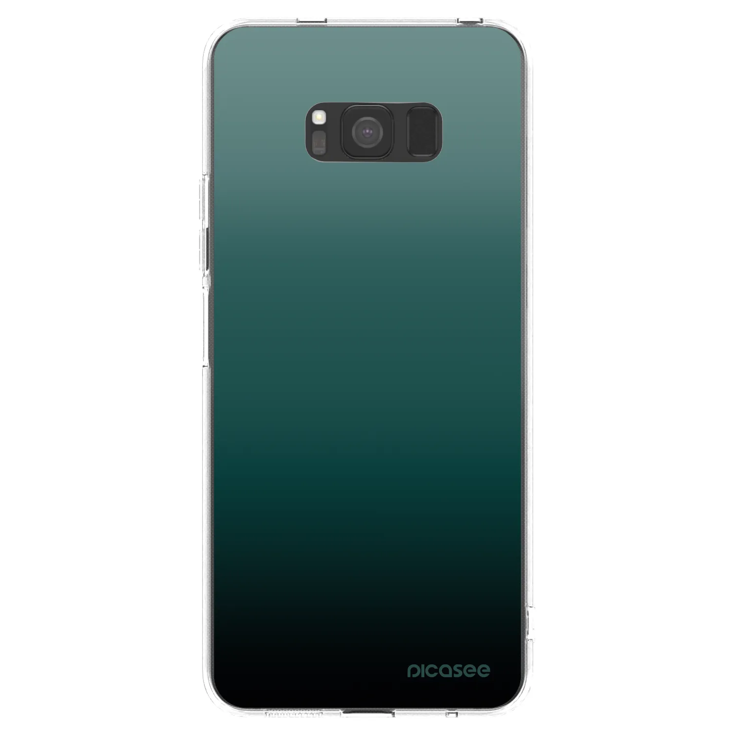 Picasee husă transparentă din silicon pentru Samsung Galaxy S8 G950F - Verdant Fade