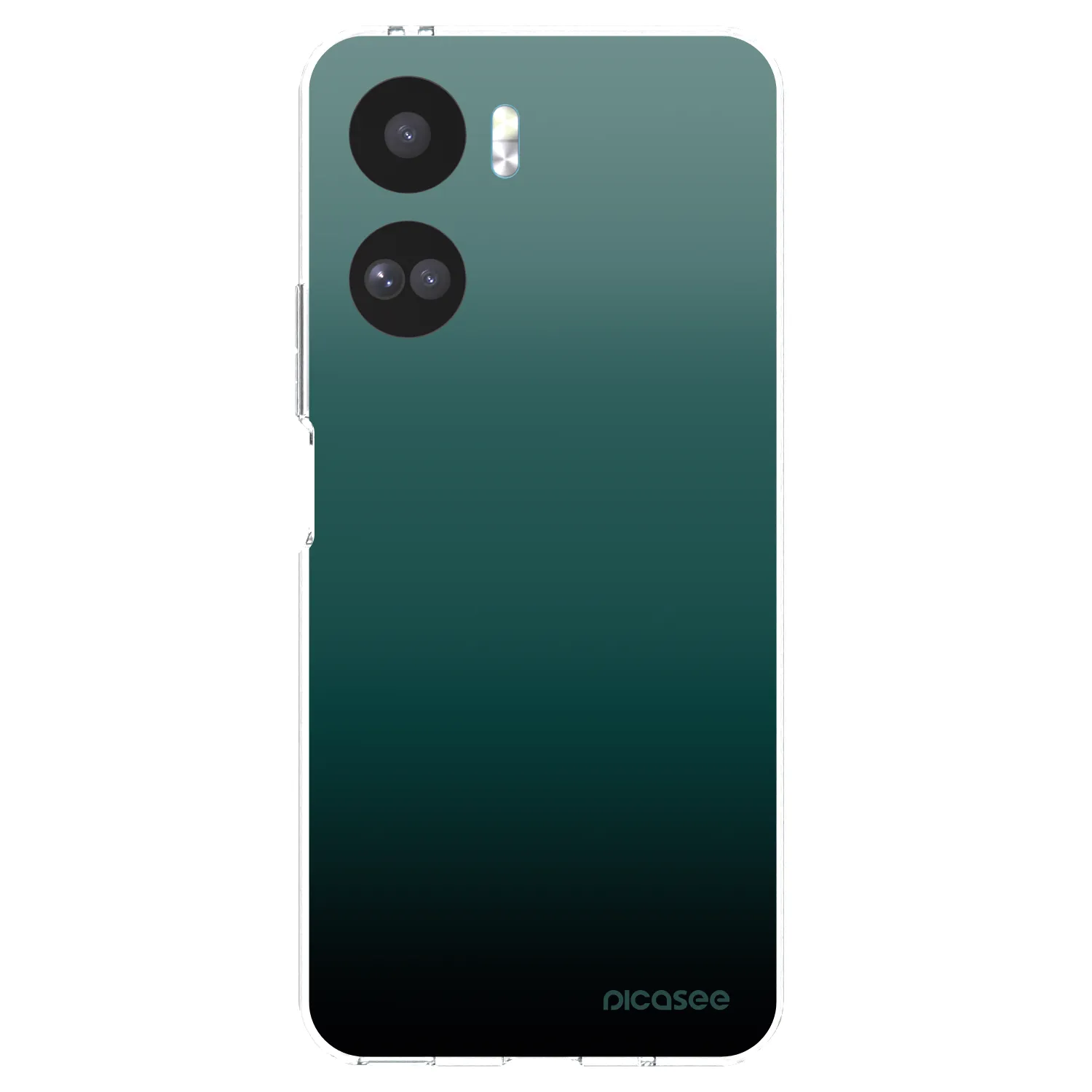 Picasee husă transparentă din silicon pentru Honor 90 Lite 5G - Verdant Fade