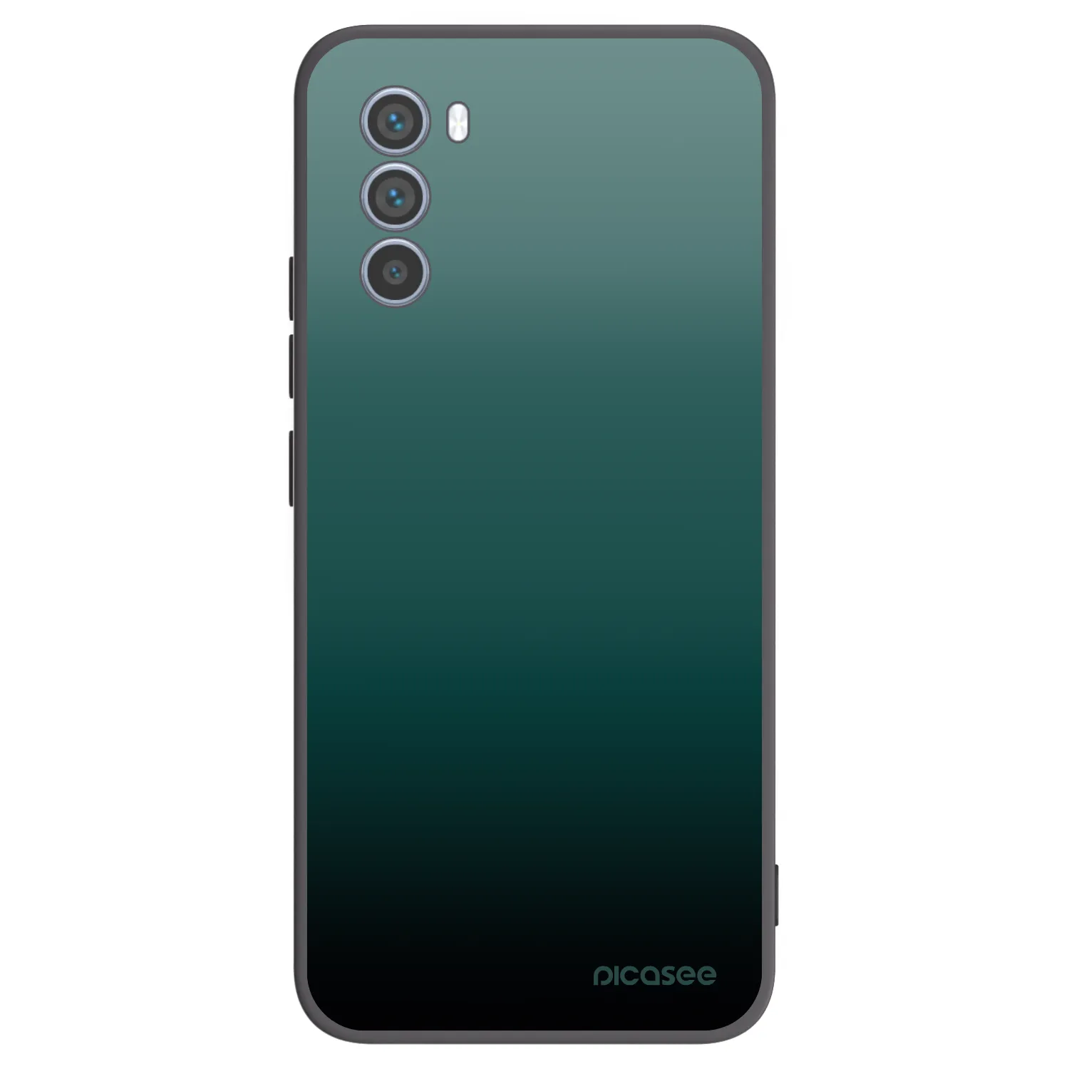 Picasee husă neagră din silicon pentru Motorola Moto G62 - Verdant Fade