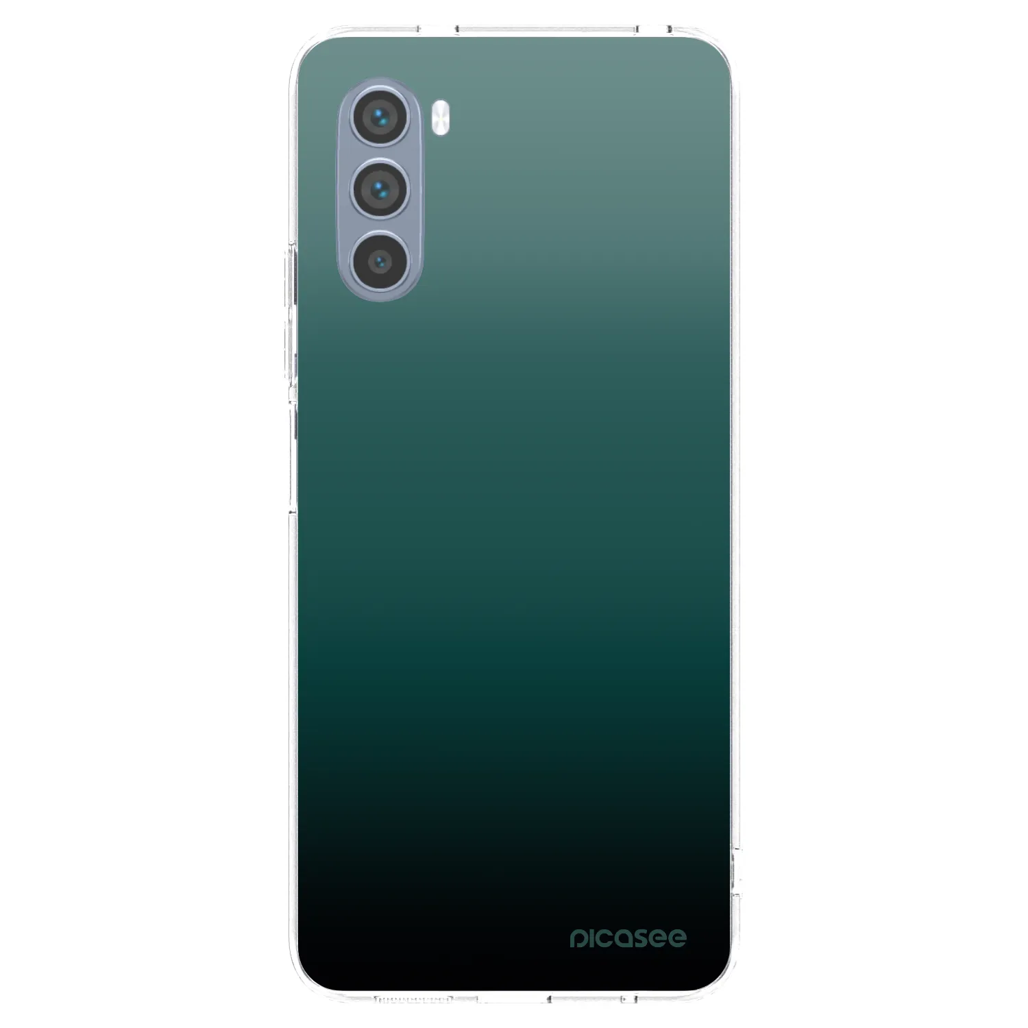 Picasee husă transparentă din silicon pentru Motorola Moto G62 - Verdant Fade