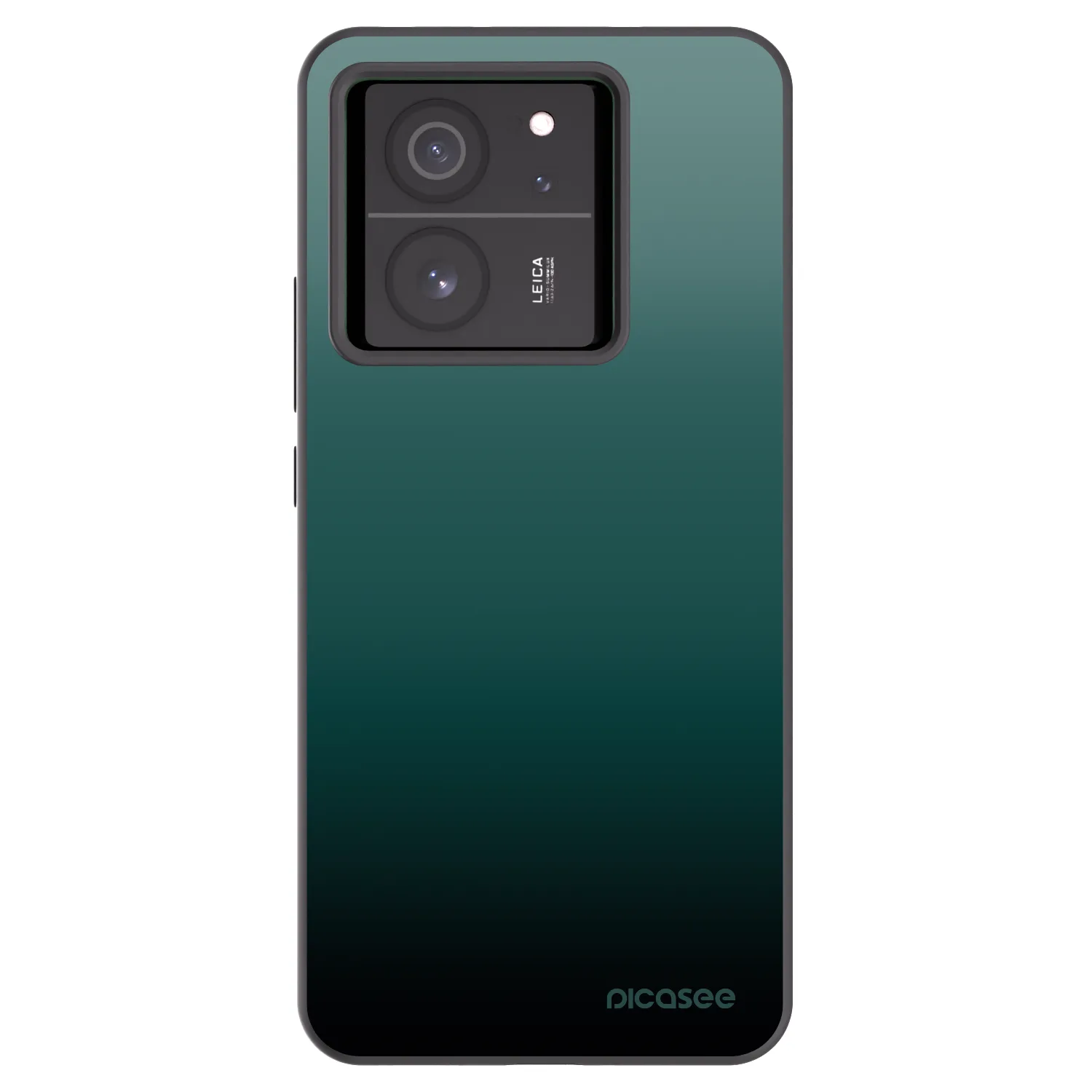Picasee husă neagră din silicon pentru Xiaomi 13T - Verdant Fade