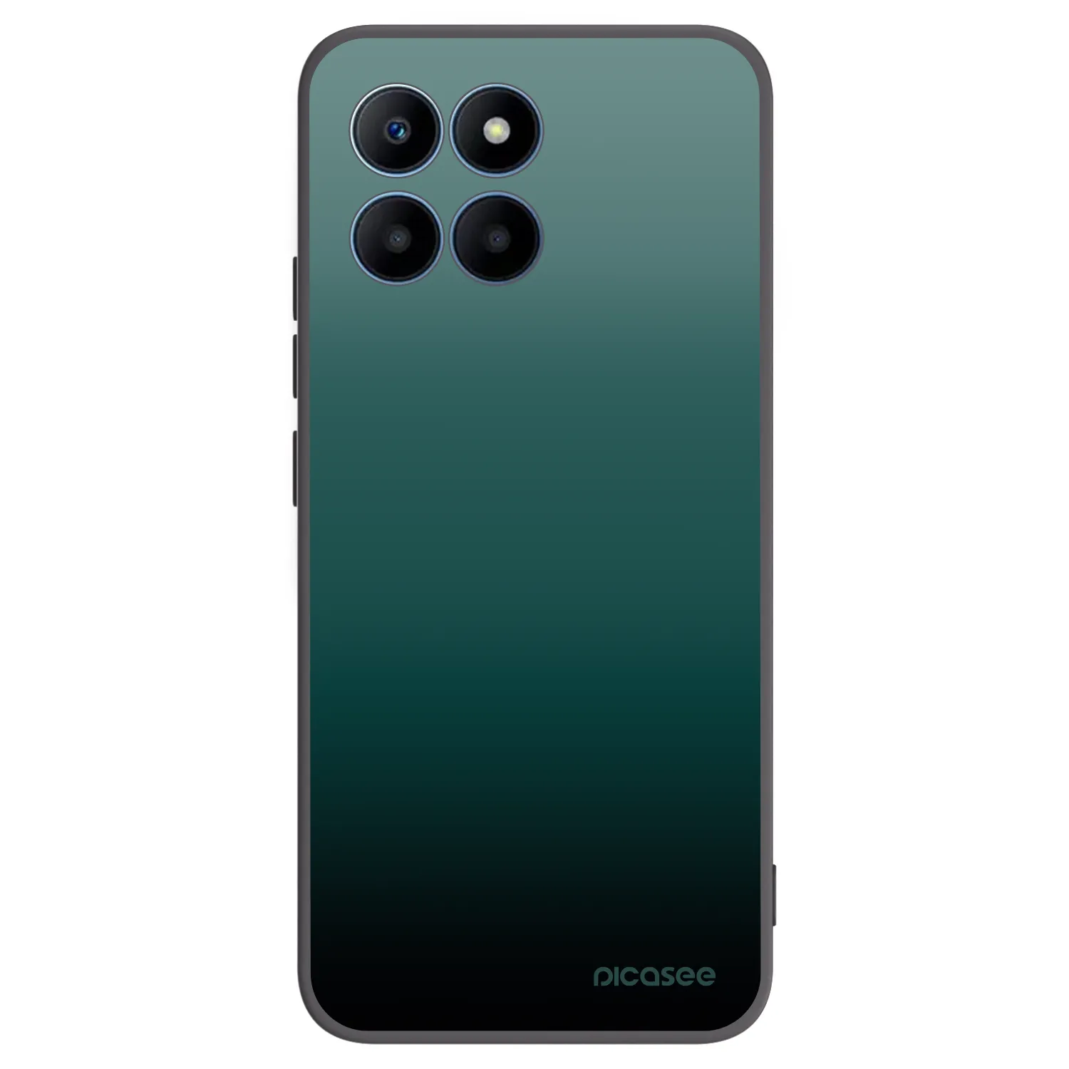 Picasee husă neagră din silicon pentru Honor 70 Lite - Verdant Fade