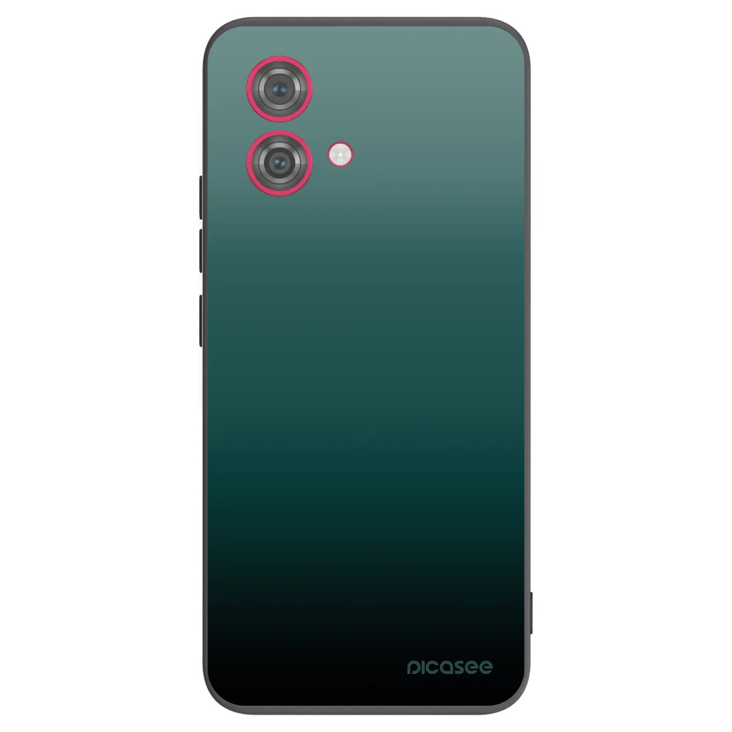 Picasee husă neagră din silicon pentru Motorola Moto G84 5G - Verdant Fade