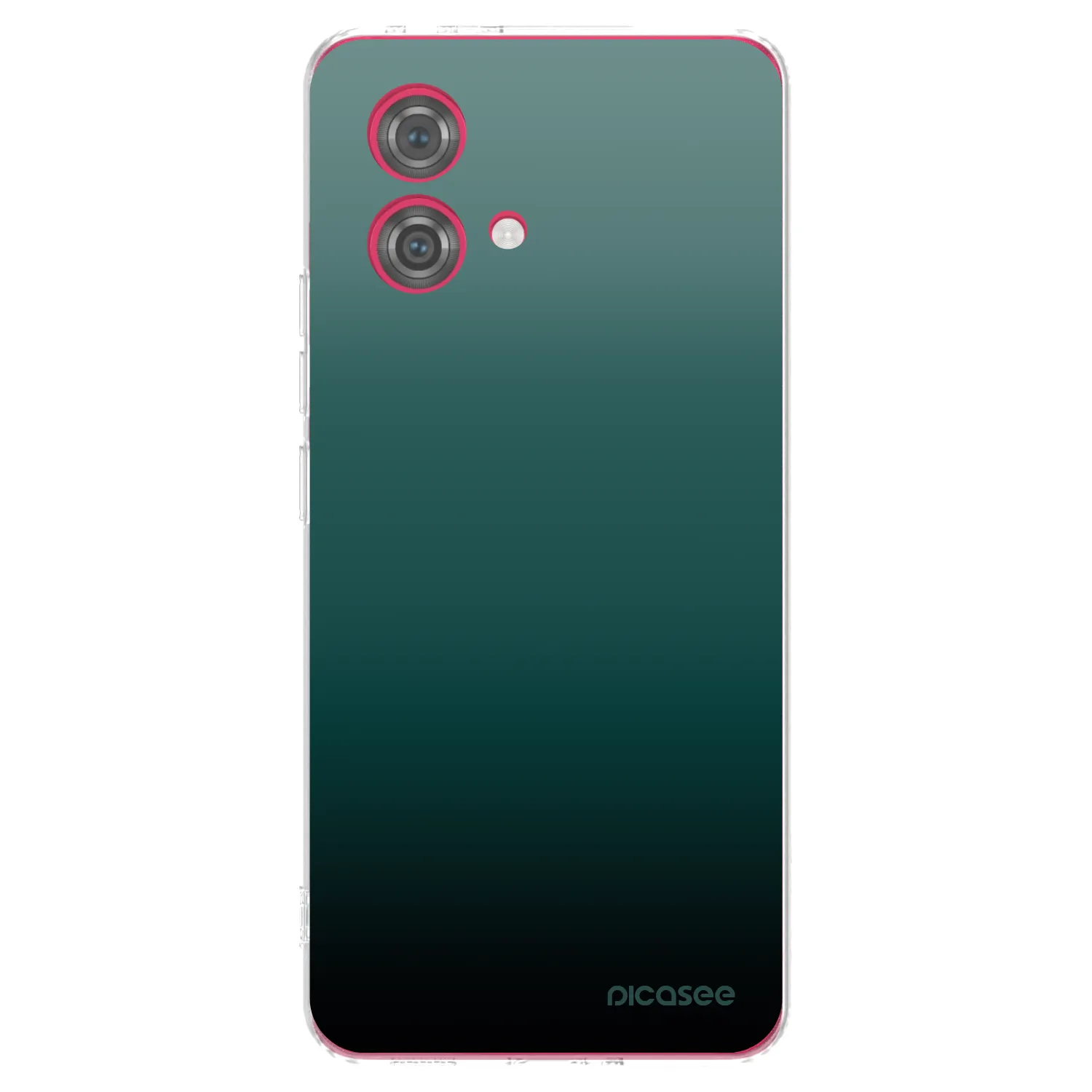 Picasee husă transparentă din silicon pentru Motorola Moto G84 5G - Verdant Fade