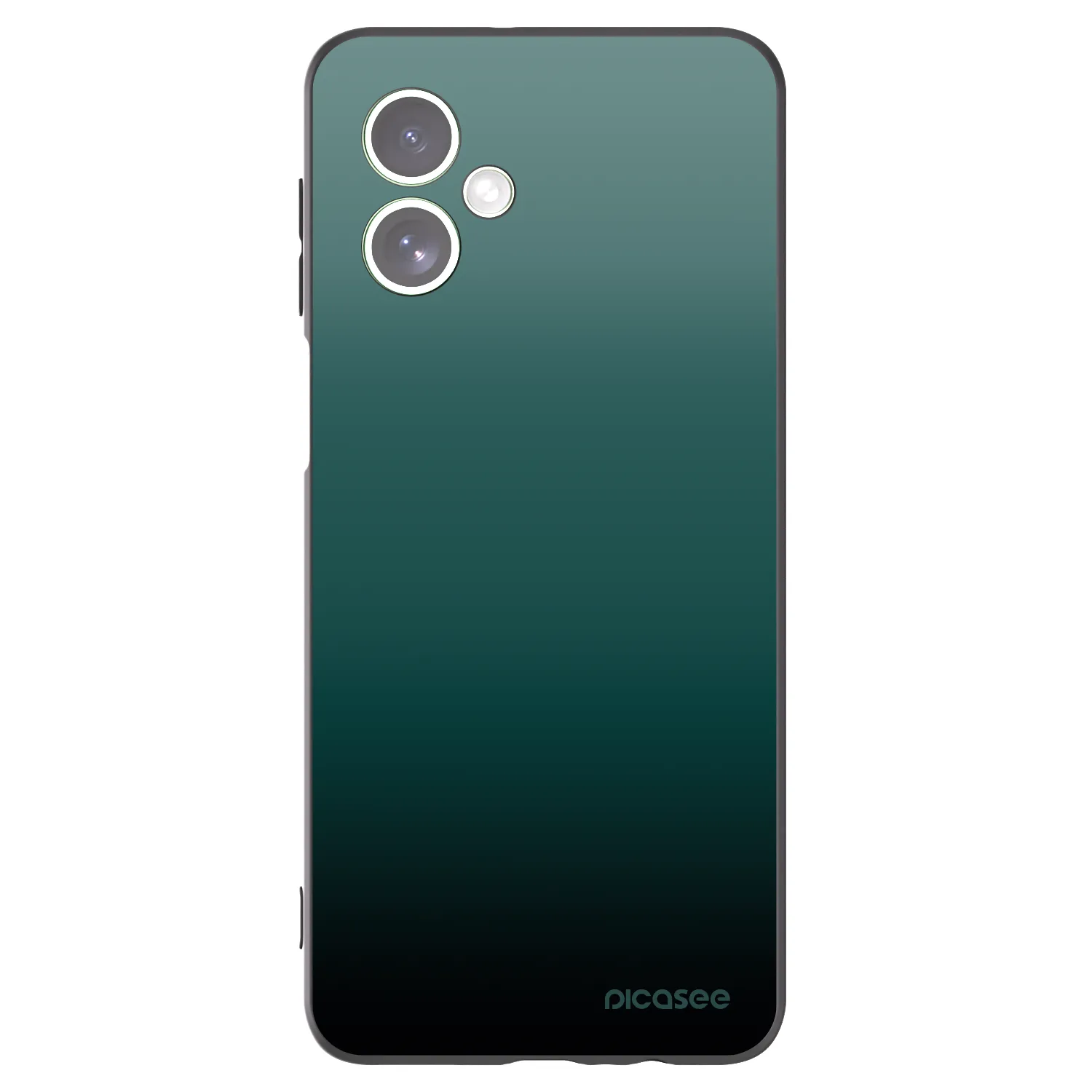 Picasee husă neagră din silicon pentru Motorola Moto G54 5G - Verdant Fade