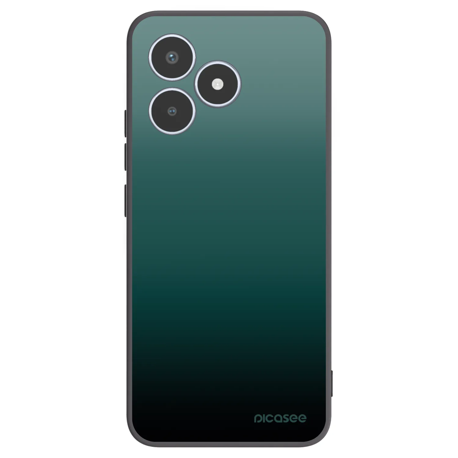 Picasee husă neagră din silicon pentru Realme C53 - Verdant Fade