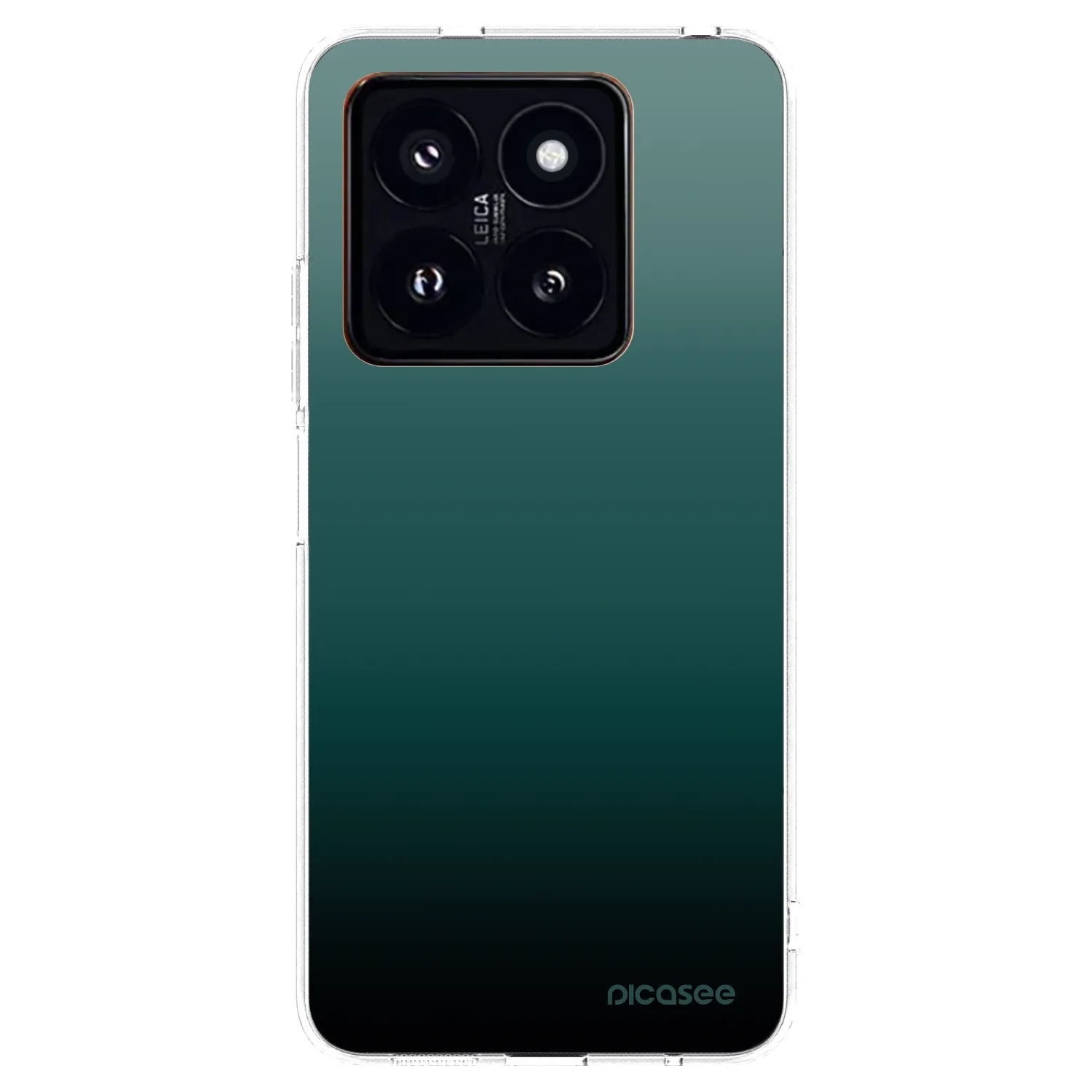Picasee husă transparentă din silicon pentru Xiaomi 14 Pro - Verdant Fade