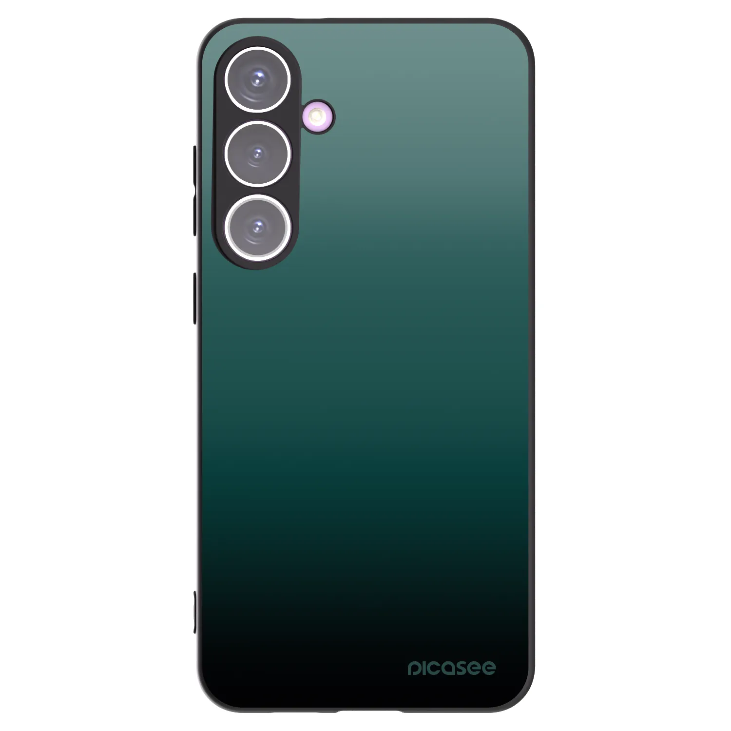 Picasee husă neagră din silicon pentru Samsung Galaxy S24+ S926B 5G - Verdant Fade