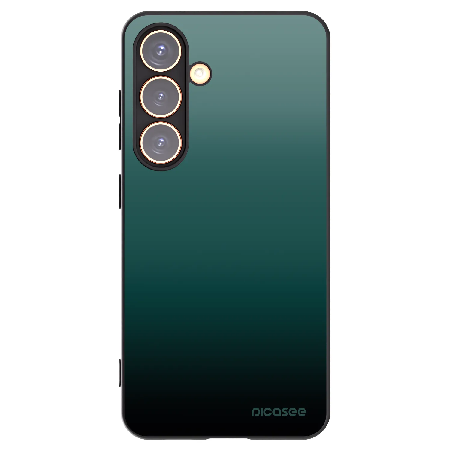 Picasee husă neagră din silicon pentru Samsung Galaxy S24 S921B 5G - Verdant Fade