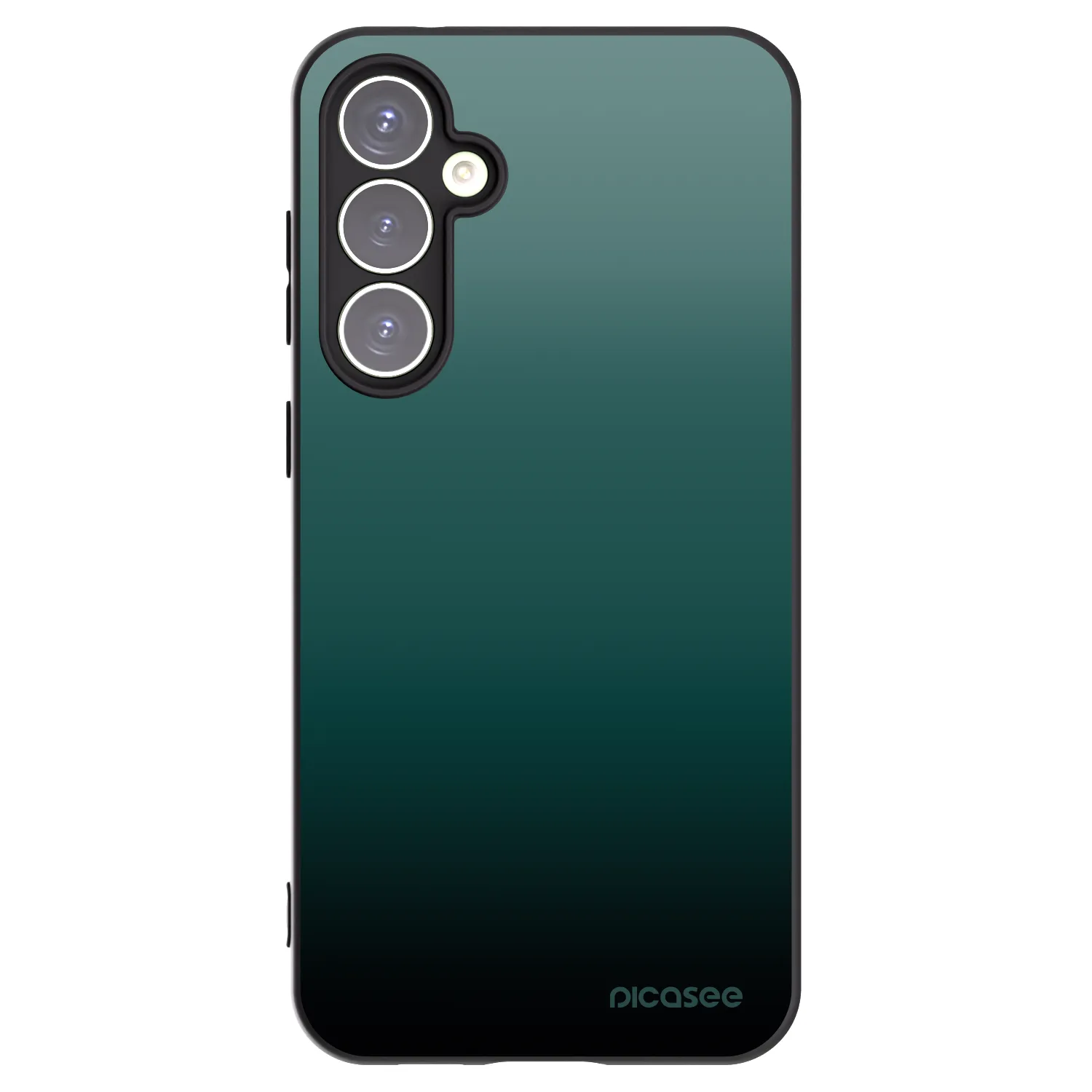 Picasee husă neagră din silicon pentru Samsung Galaxy S23 FE S711B - Verdant Fade