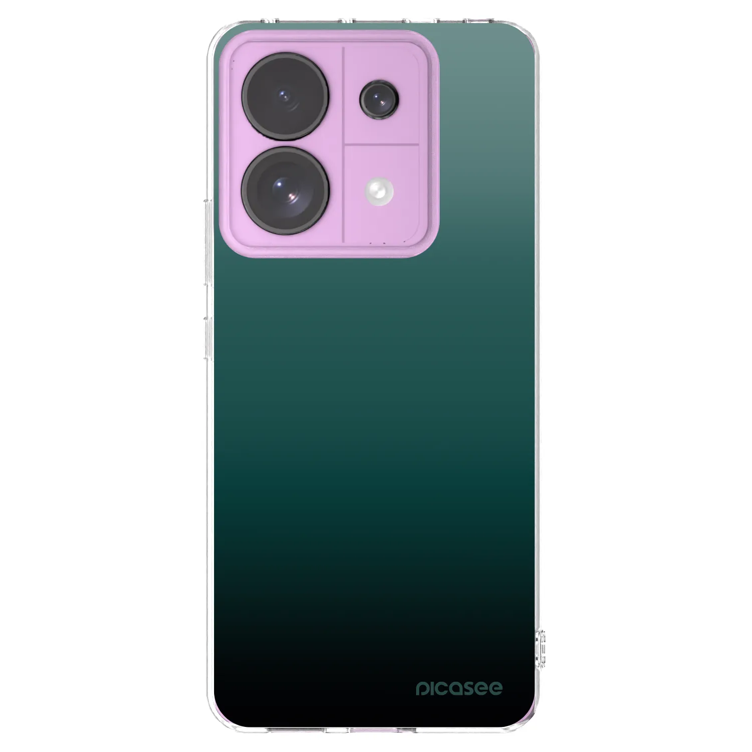 Picasee husă transparentă din silicon pentru Xiaomi Redmi Note 13 Pro 5G - Verdant Fade
