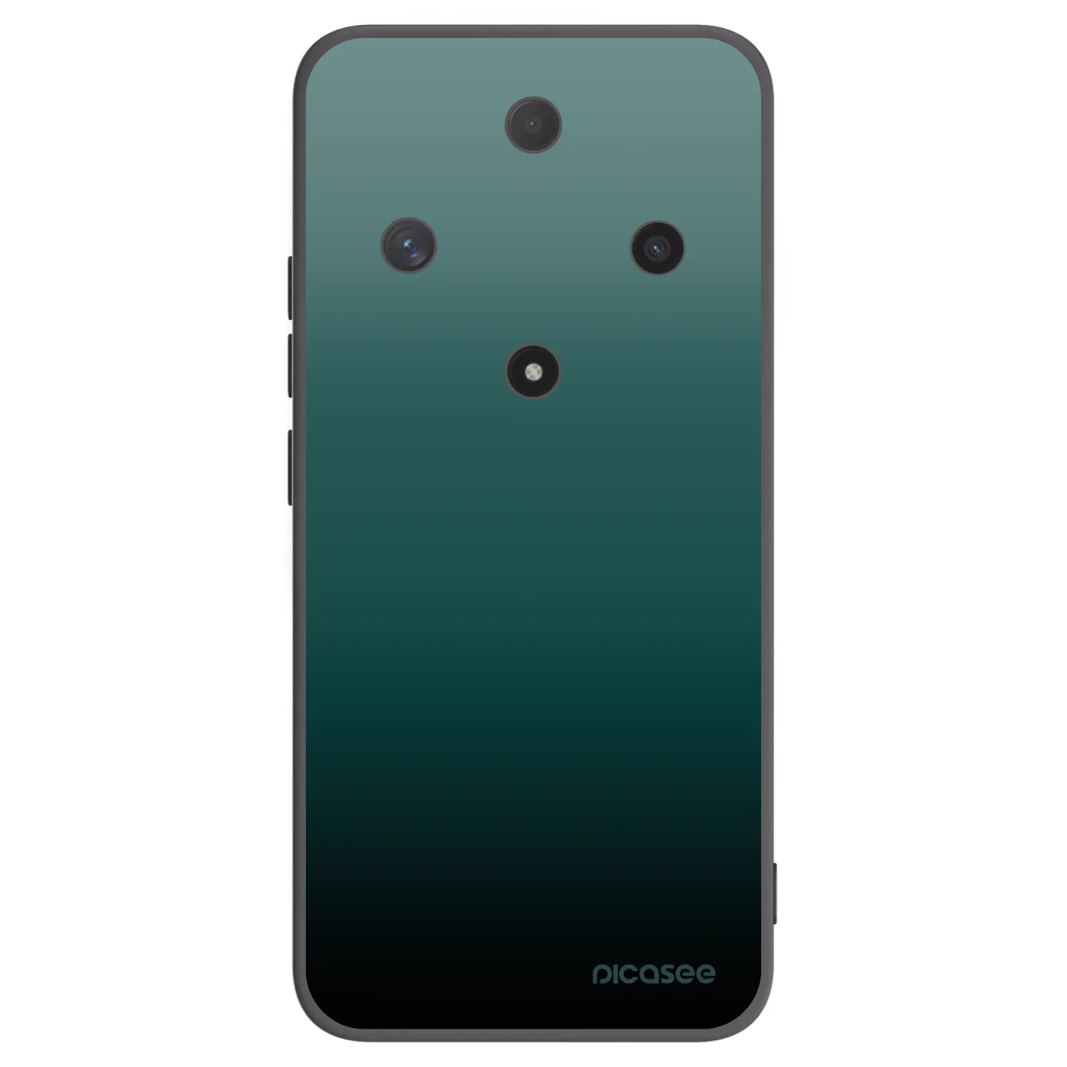 Picasee husă neagră din silicon pentru Honor Magic6 Lite 5G - Verdant Fade
